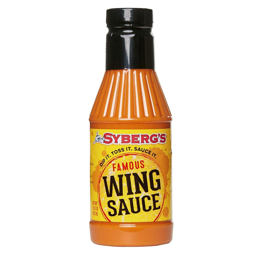 Syberg's 'Home of the Best Wings in St. Louis' | Famous Wing Sauce | 16 Fl Oz/473 ml