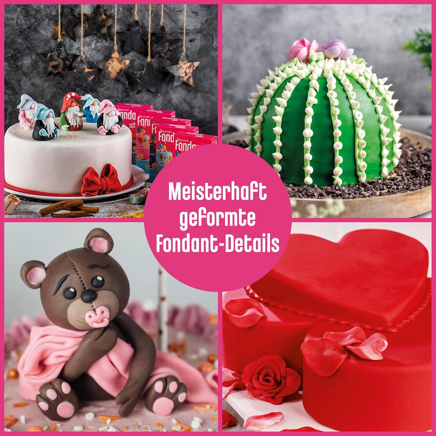 Decocino Fondant, Weiss, 250 g (1er Pack)