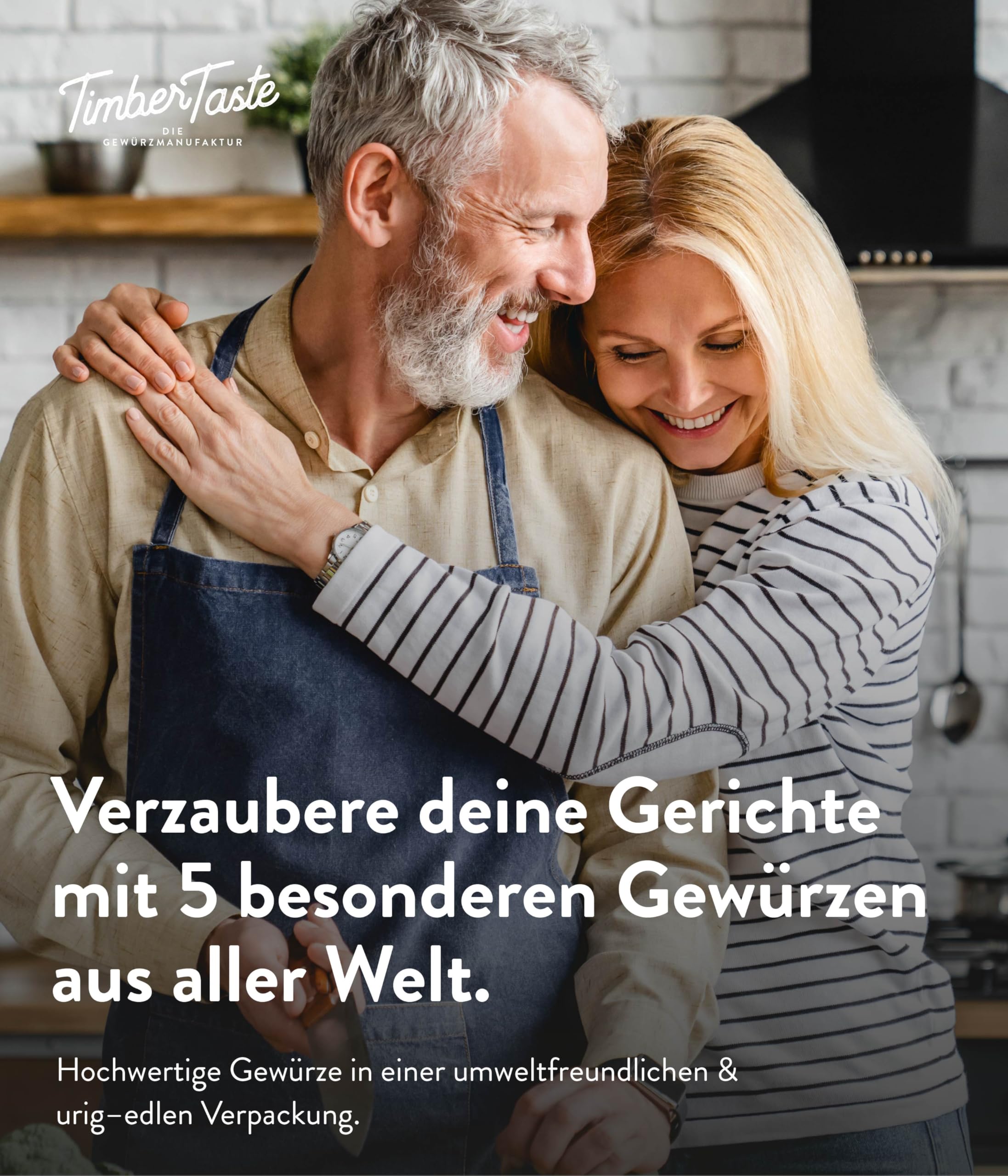 TIMBER TASTE® Grillgewürze Geschenkset - 5 premium BBQ Gewürze Rubs & Marinaden in edler Geschenkbox | Geschenke für Männer | Vatertag Geschenk | Gewürze Geschenkset ideal zum Grillen Geschenk Set