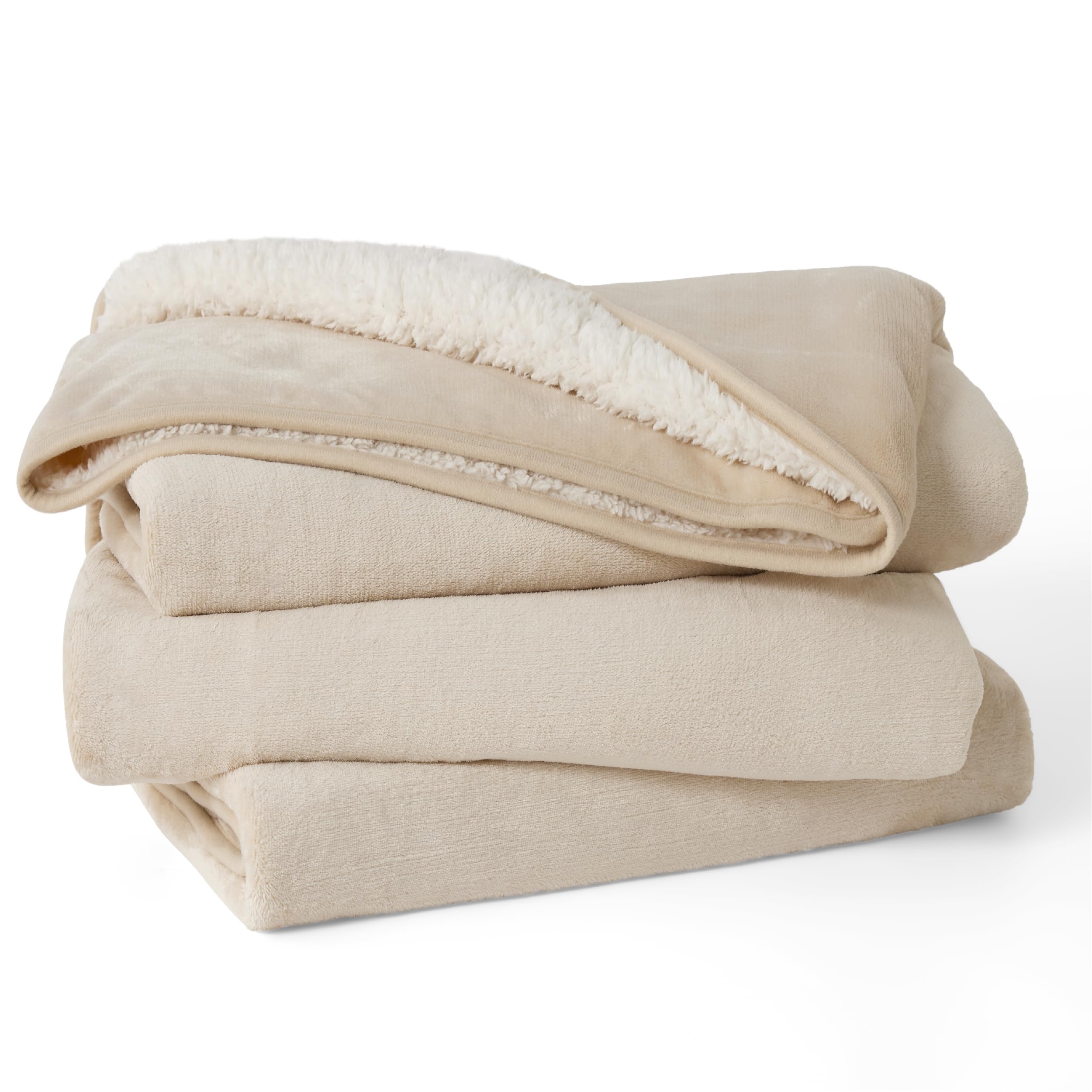LE SURE wasserdichte Hundedecke mittelgroße Hunde - 100x80cm Hundedecke waschbar, Hundedecke Sofaschutz aus Sherpa Fleece, Katzendecke flauschig und weich, Grau