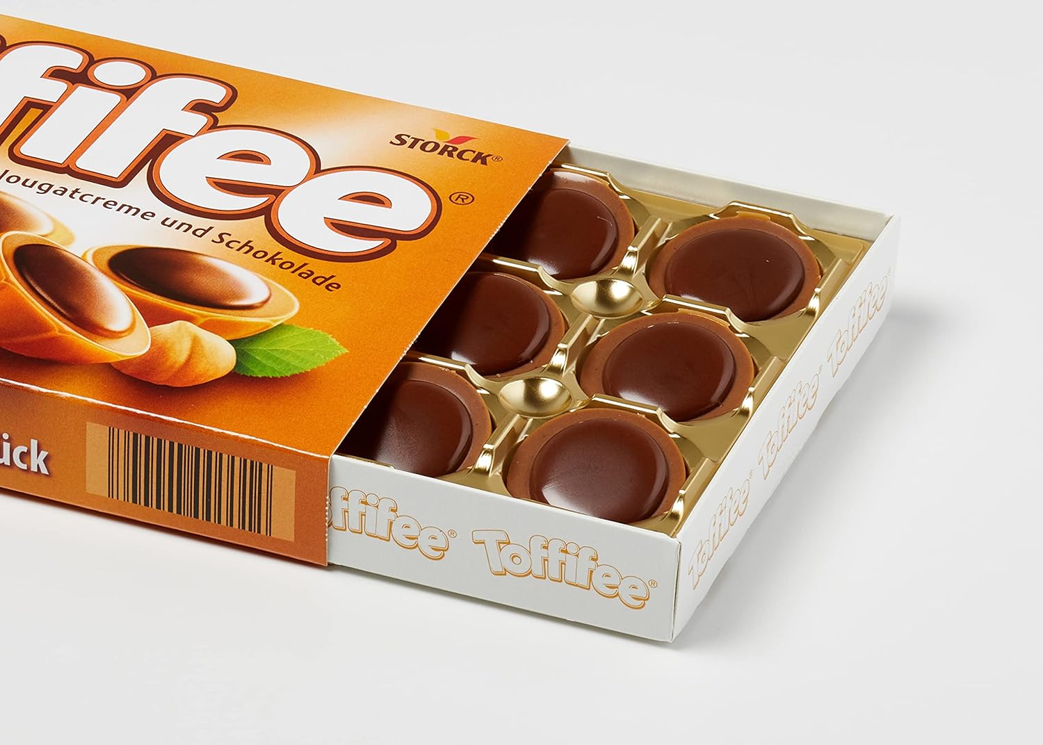 Toffifee – 1 x 125 g – Haselnuss in Karamell mit Nougatcreme und Schokolade – ideal zum gemeinsamen Naschen und Teilen