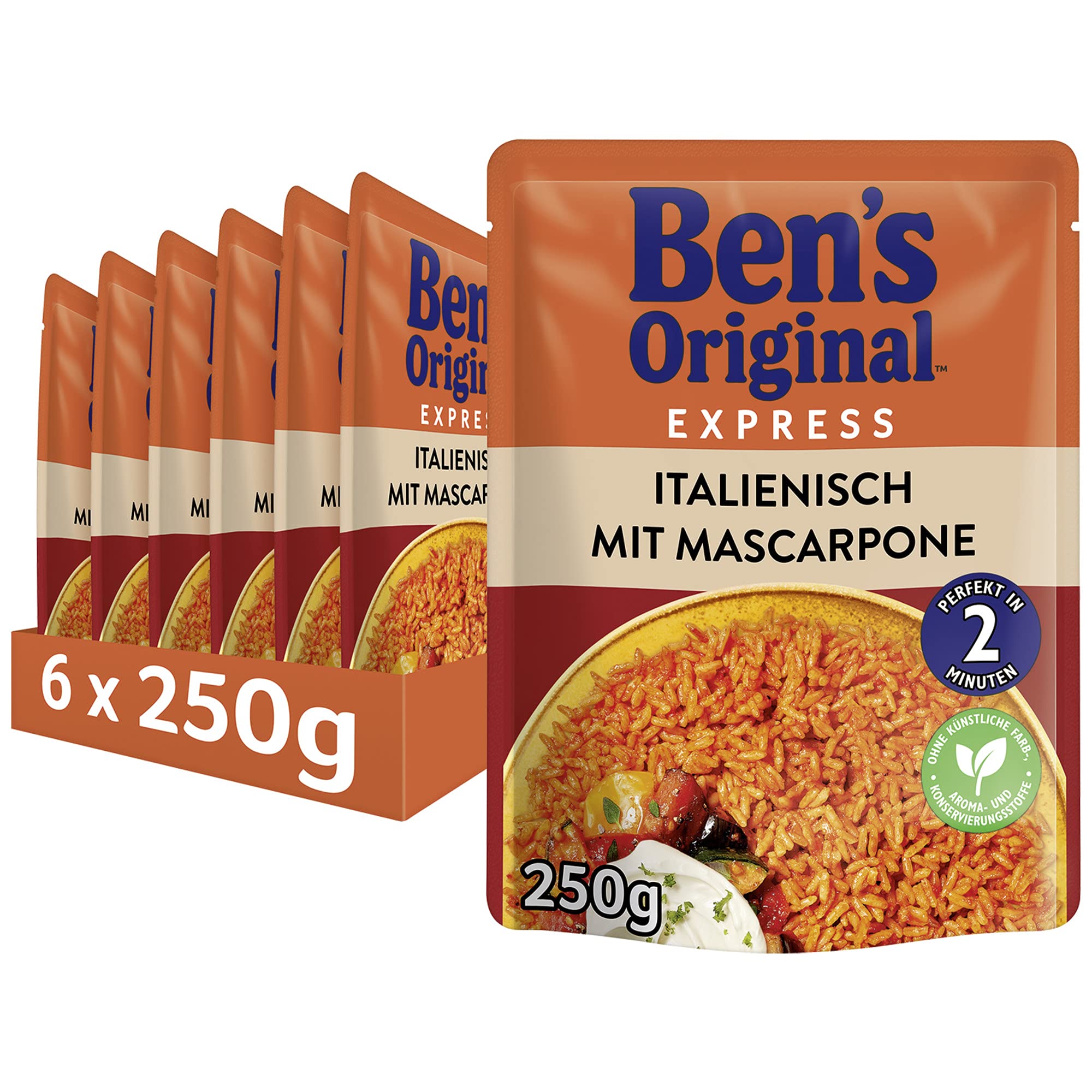 BEN'S ORIGINAL™ Express Reis Mediterran 6 x 220g