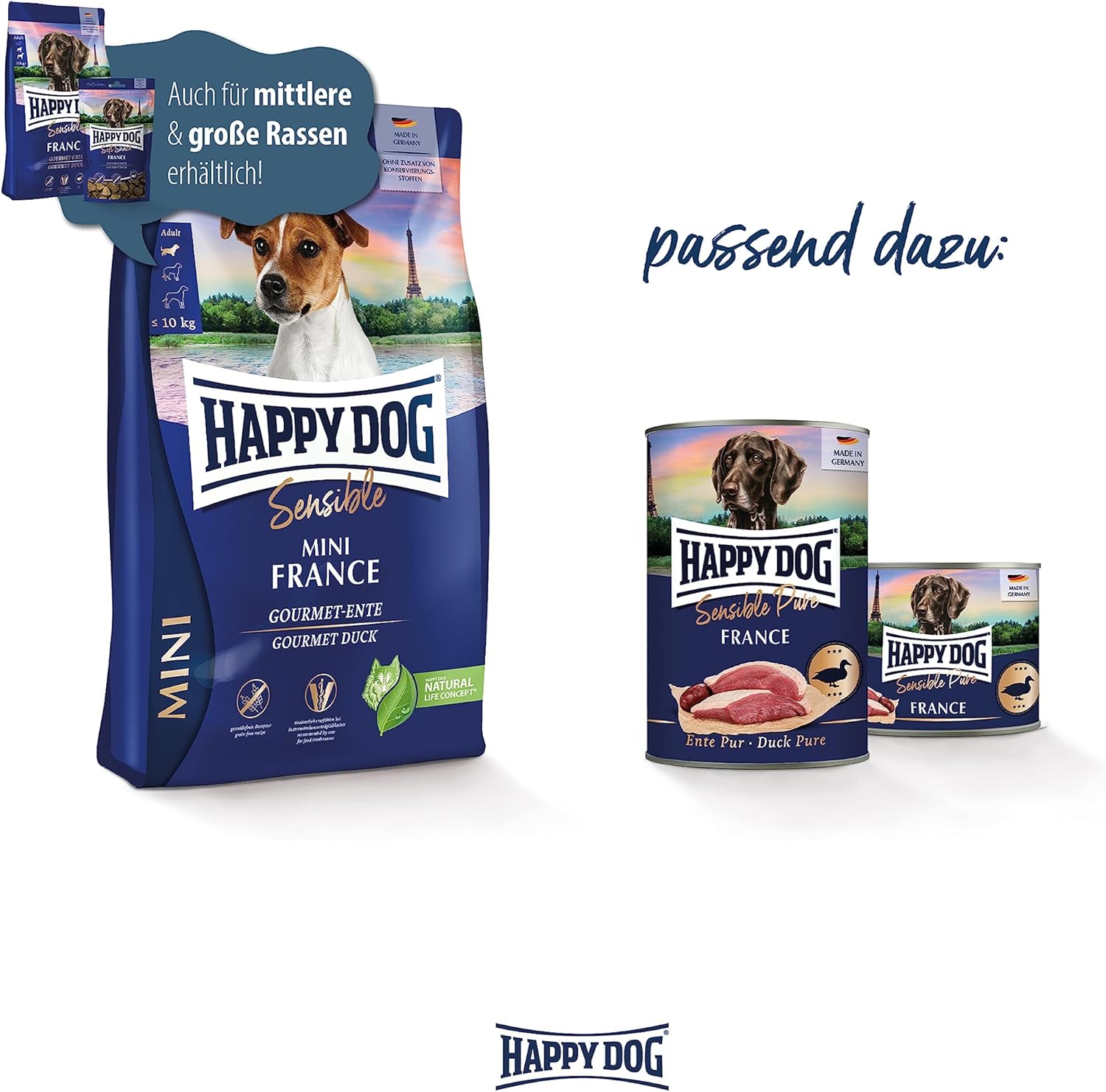 Happy Dog Sensible Mini Montana 4 kg