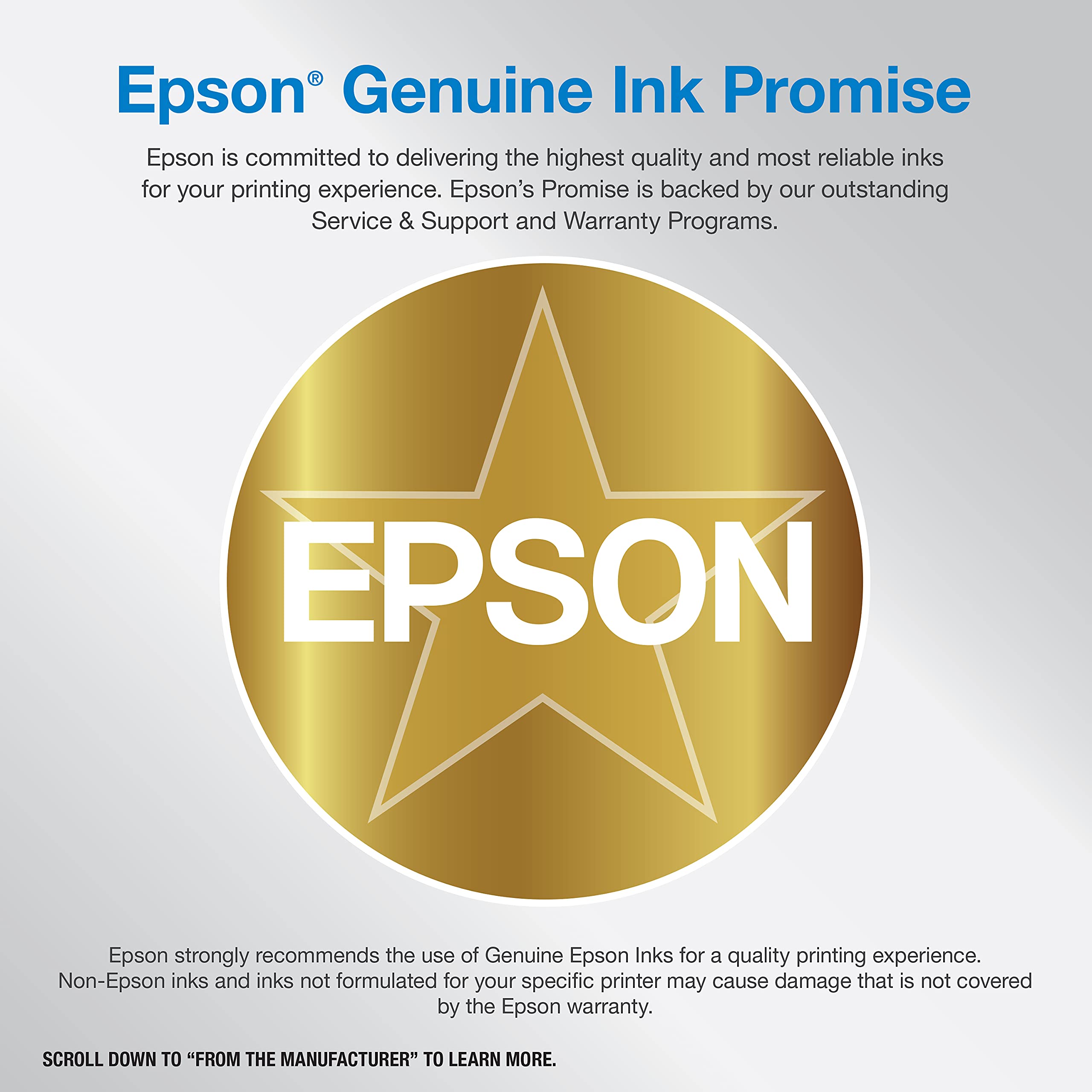 Epson EcoTank ET-2800 Wireless Color All-in-One Cartridge-Free Ink Supertank Printer with Scan and Copy for Home Use, Black