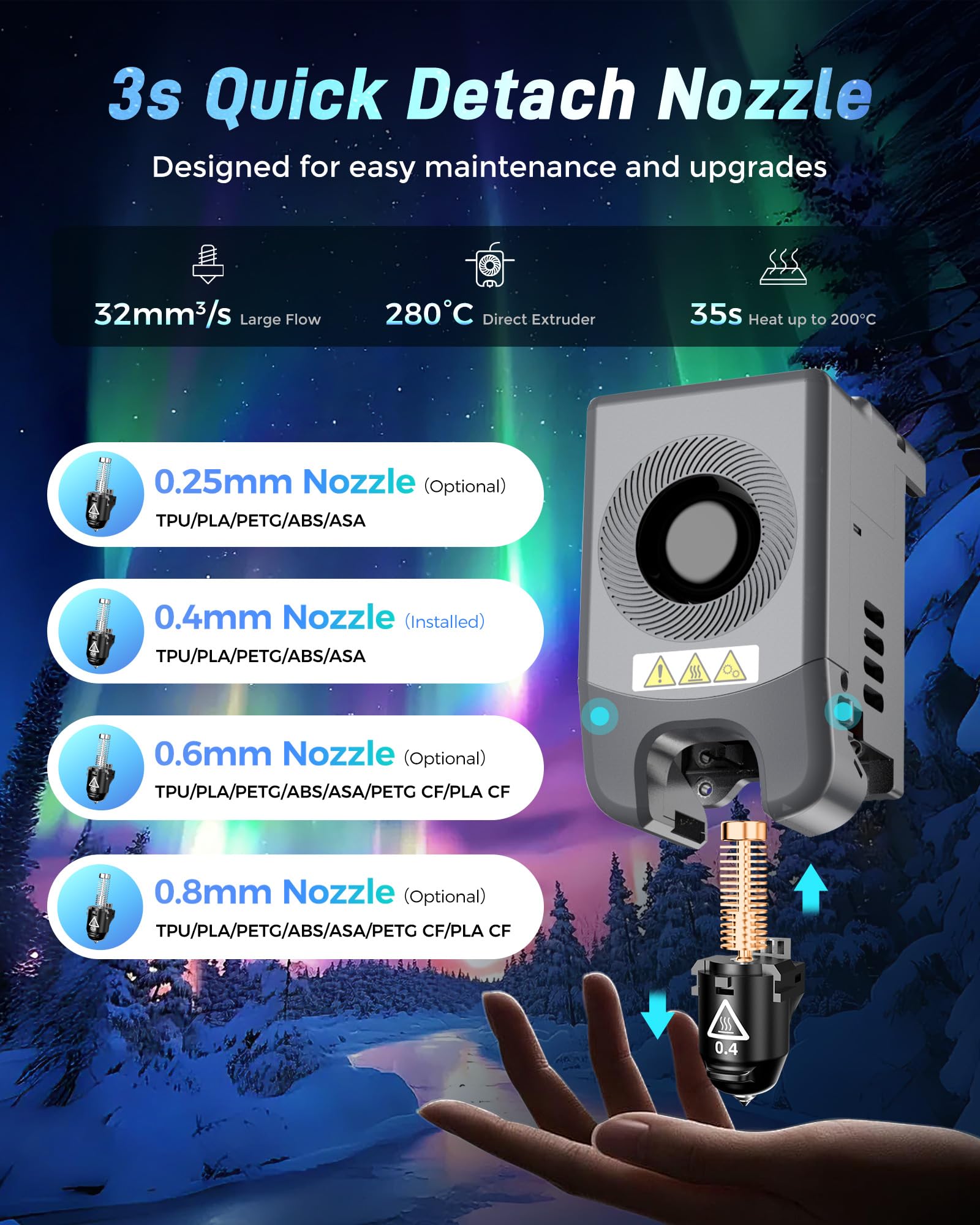 FLASHFORGE AD5X 3D Printer,Multi-Color Printing, 220x220x220mm Build Volume