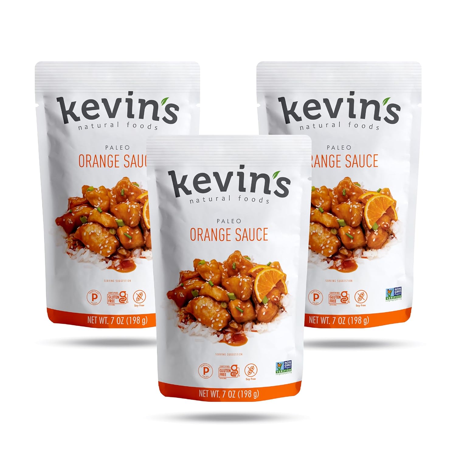 Kevin's Natural Foods Korean BBQ Sauce - Paleo Simmer Stir-Fry Sauce, Gluten Free, No Preservatives, Non-GMO - 3 Pack (Korean BBQ)