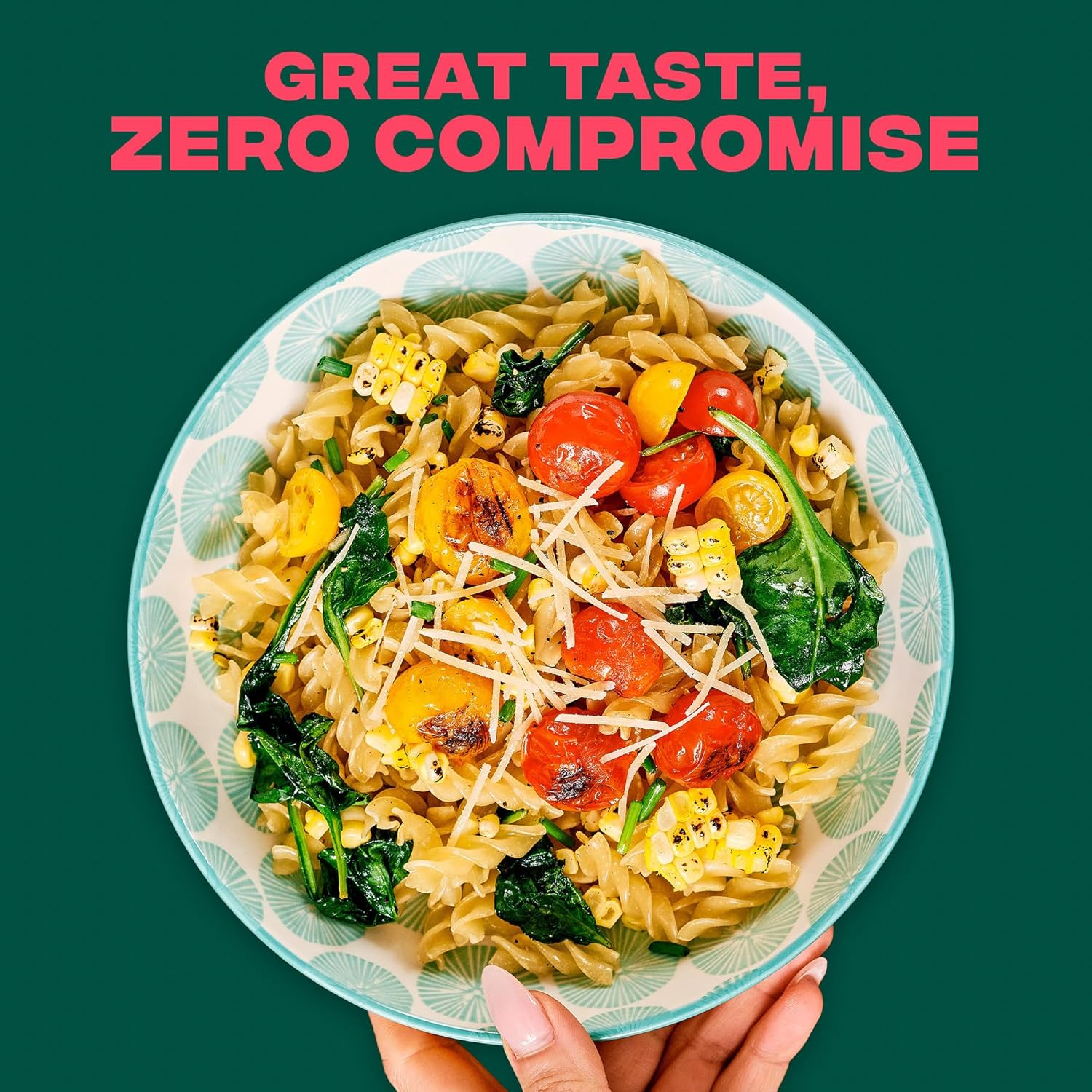 Carbe Diem!, Rotini, Lower Net Carb Pasta with Traditional Flavor & Texture, 8 grams of Protein, 55% Fewer Net Carbs & Only 110 Calories Per Serving, Pack of 3