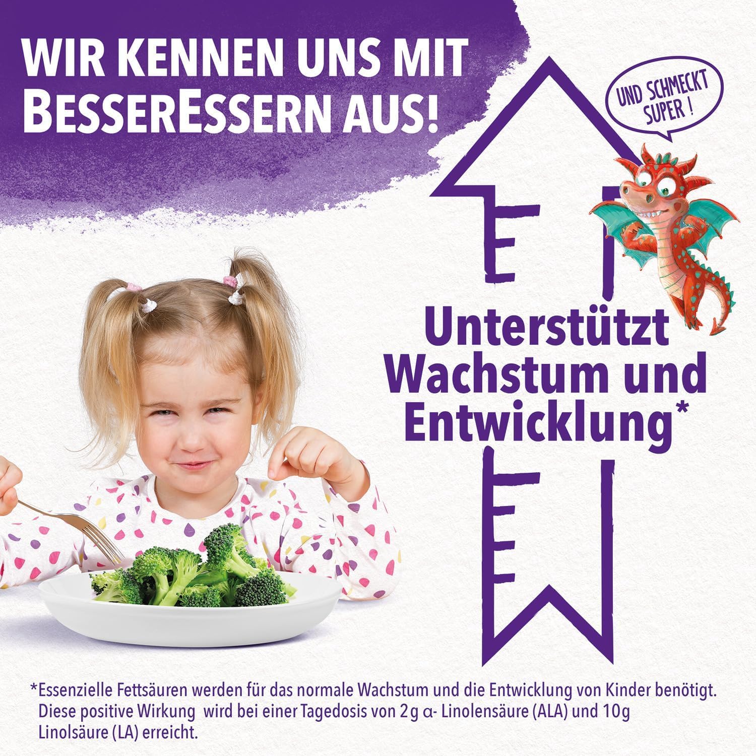 Pediasure Kinder Drachen Power Vanille 850g| leckerer Nahrungsergänzungsshake für Kinder ab 1 Jahr|mit 27 Vitaminen & Mineralien, Protein und triplesure Komplex|Verpackung kann variieren