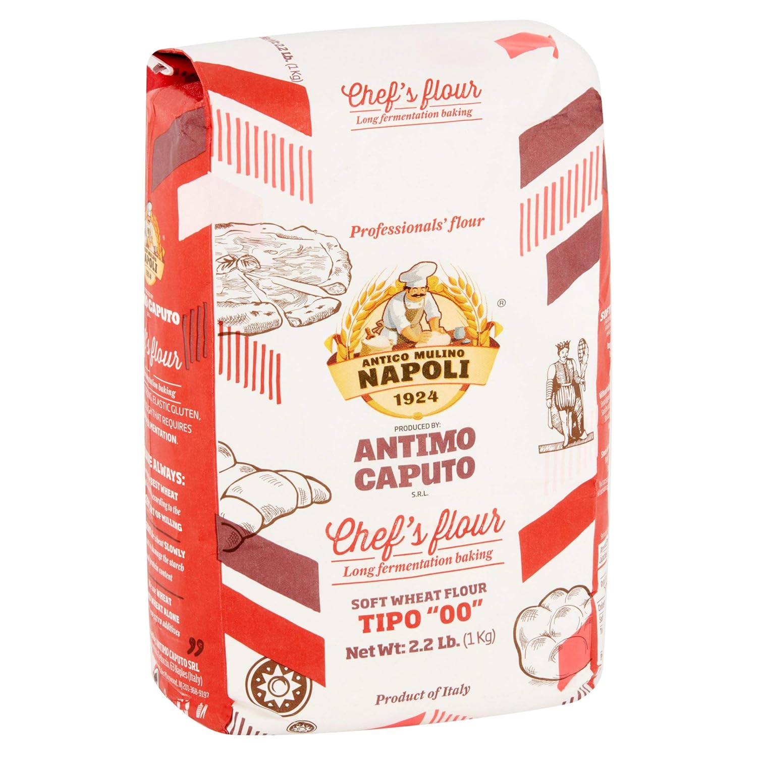 CAPUTO - Caputo Farina Cuocco Tipo 00, 10er pack (10 X 1000 GR)