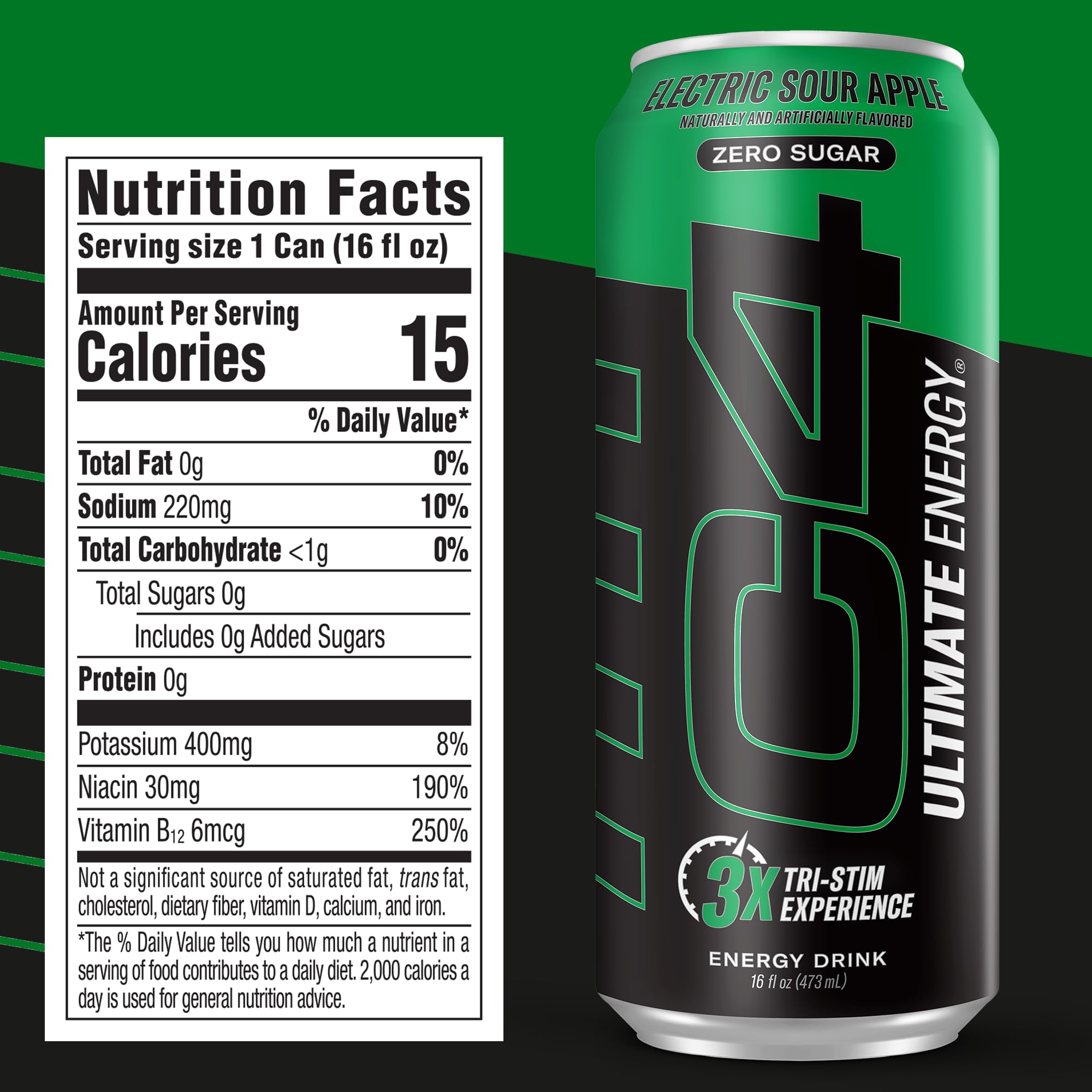 Cellucor C4 Ultimate | Pre Workout Sugar Free Energy Drink | Tri-Stim Experience with 300mg Caffeine + TeaCrine + Dynamine | Fruit Punch | 16oz (Pack of 12)