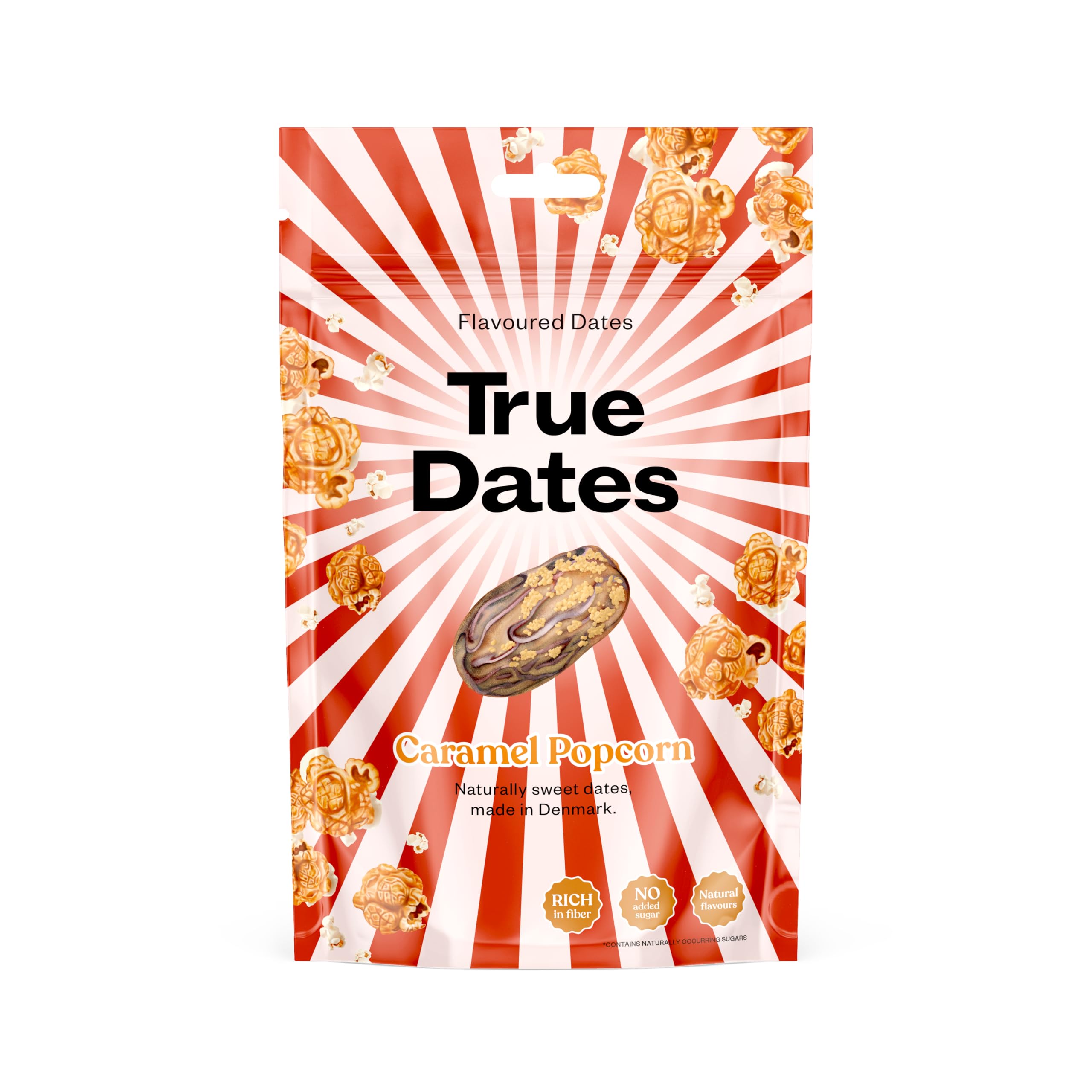 True Dates - Sour Apple | natürlich aromatisierte Datteln | Saurer Apfel-Geschmack | 100 g