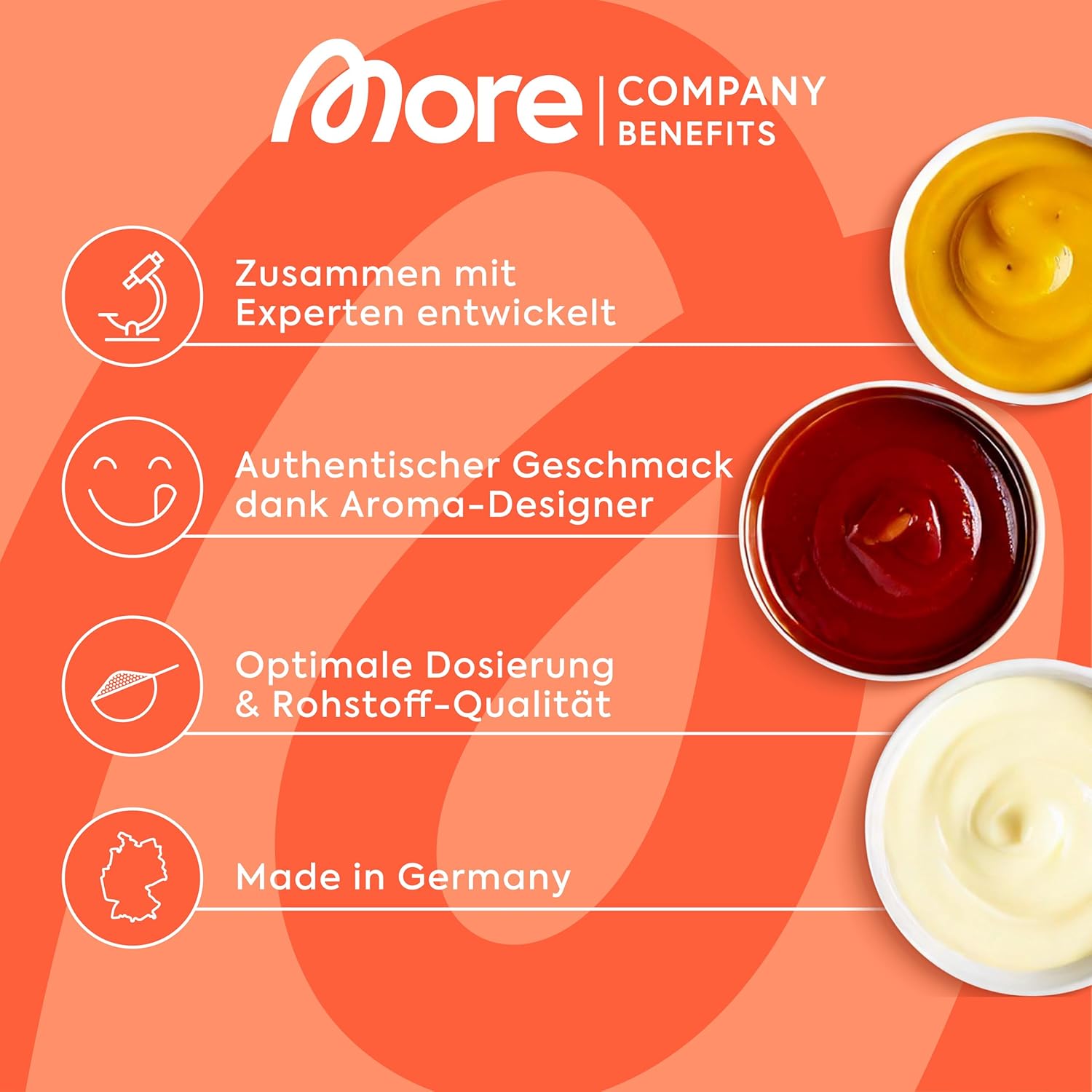MORE NUTRITION Light Gourmet Sauce, 285ml - BBQ, kalorienreduzierte Sauce, ohne Zuckerzusatz und unnötigem Fett