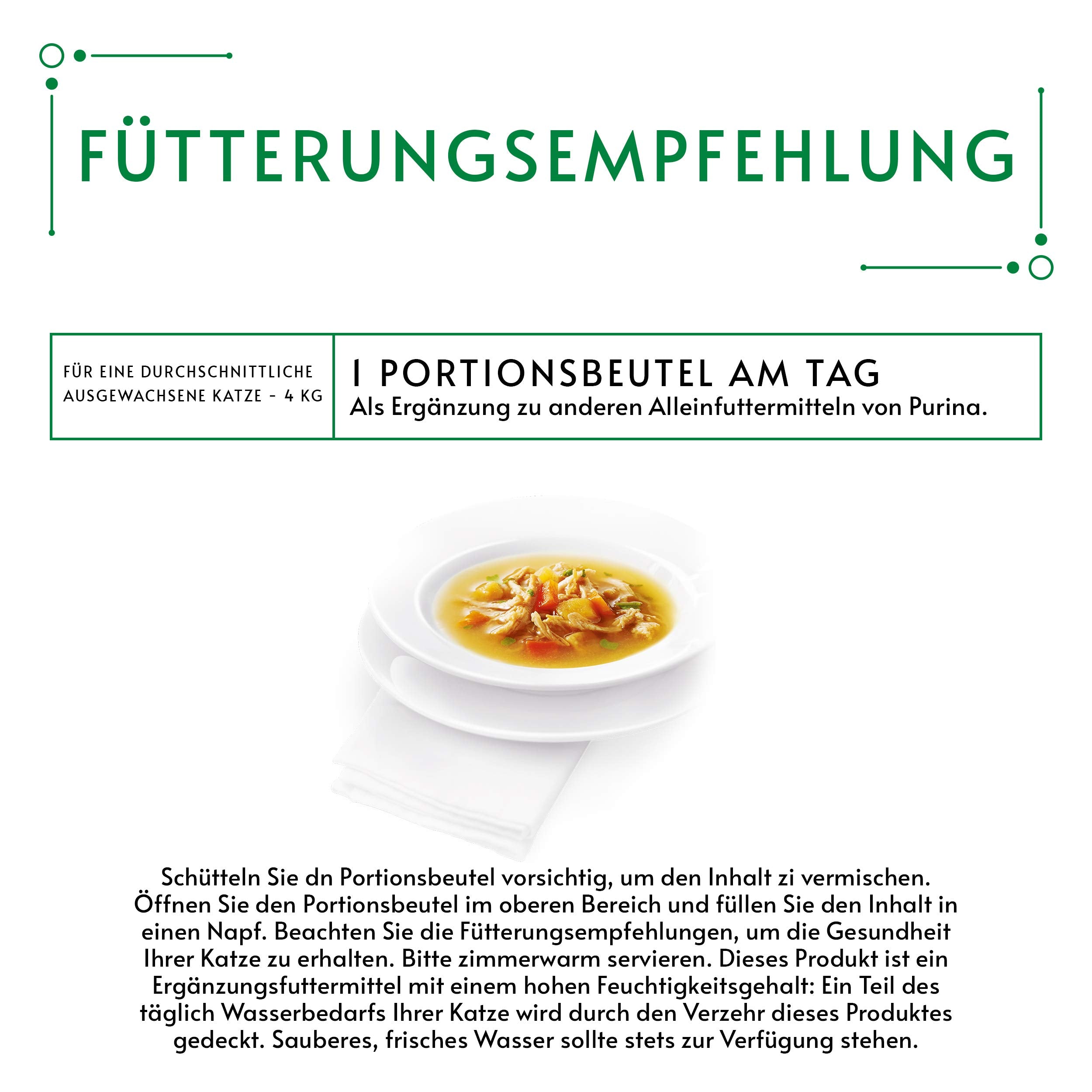 Gourmet Crystal Soup für Katzen mit naturbelassenem Thunfisch und Garnelen, 32er Pack (32 x 40g)