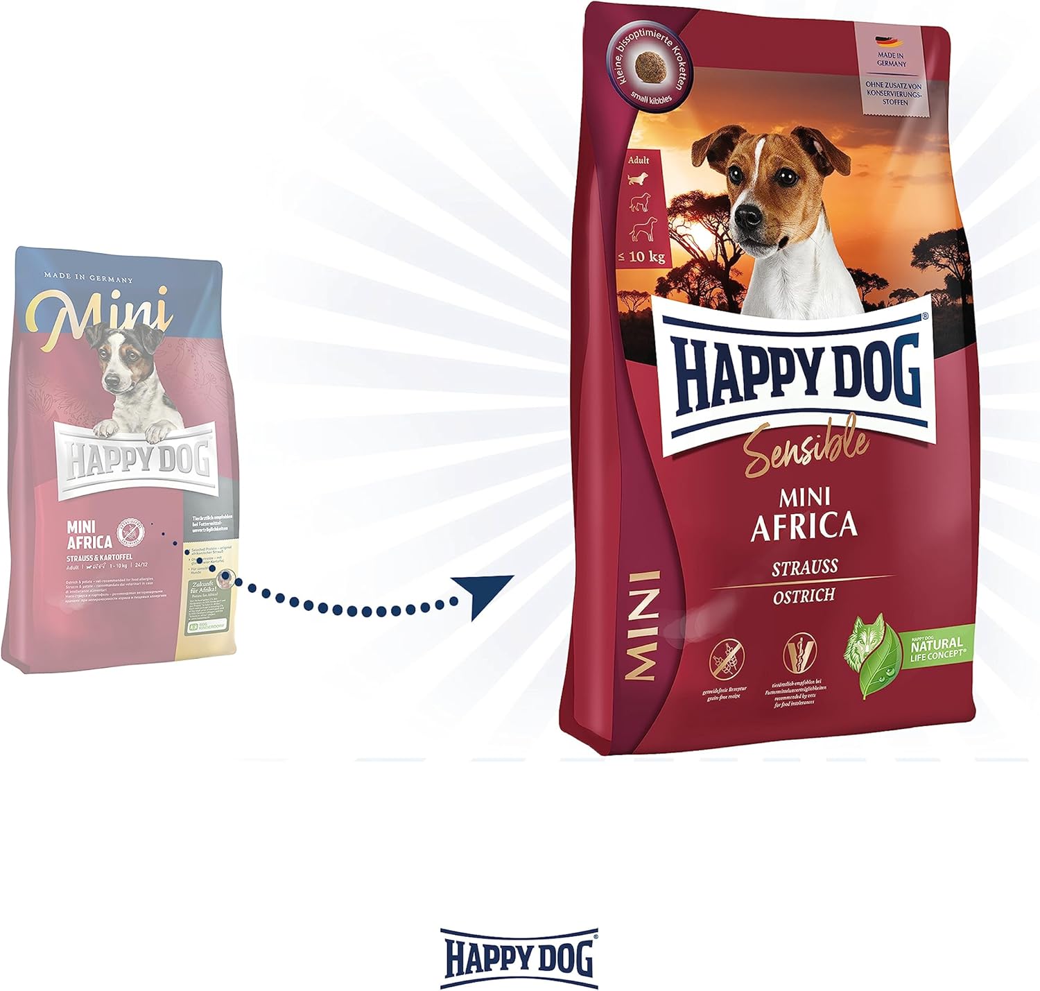 Happy Dog Sensible Mini Montana 4 kg