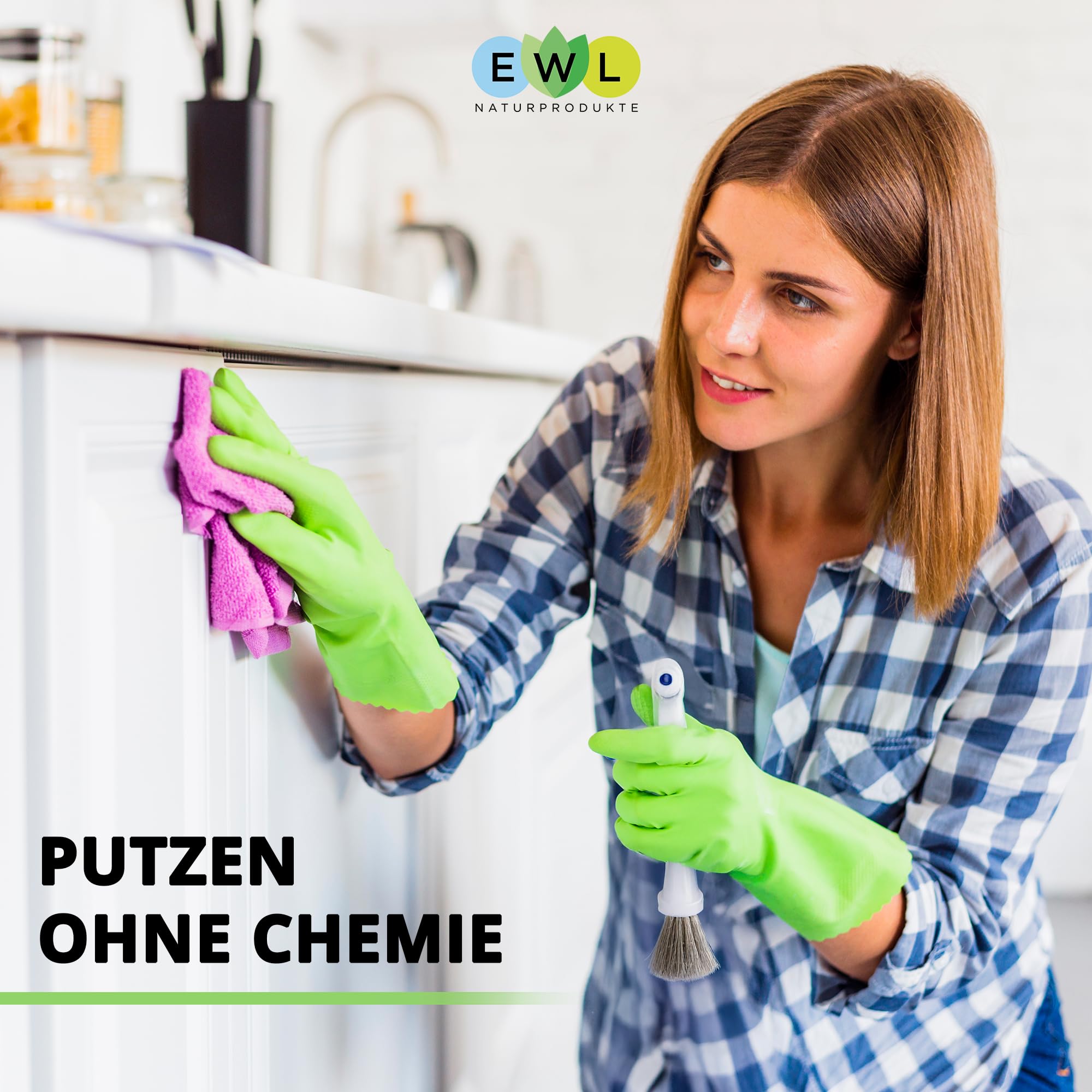 EWL Naturprodukte Natron Pulver 900 g, Backing Soda, Natronpulver in hochreiner Lebensmittelqualität, Herstellung und Abfüllung in Deutschland