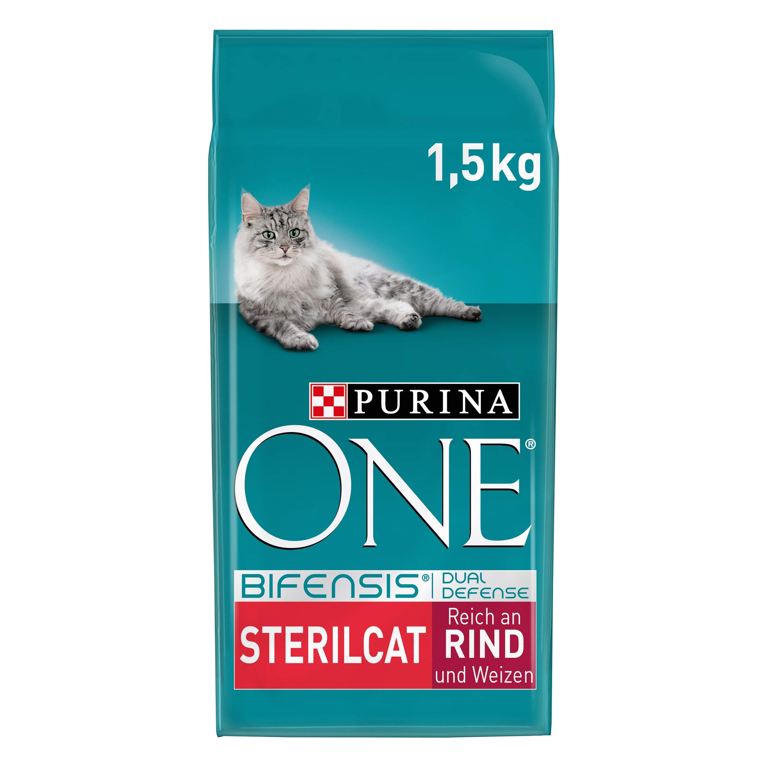 PURINA ONE BIFENSIS STERILCAT Katzenfutter trocken für sterilisierte Katzen, reich an Huhn, 1er Pack (1 x 5, 7kg)