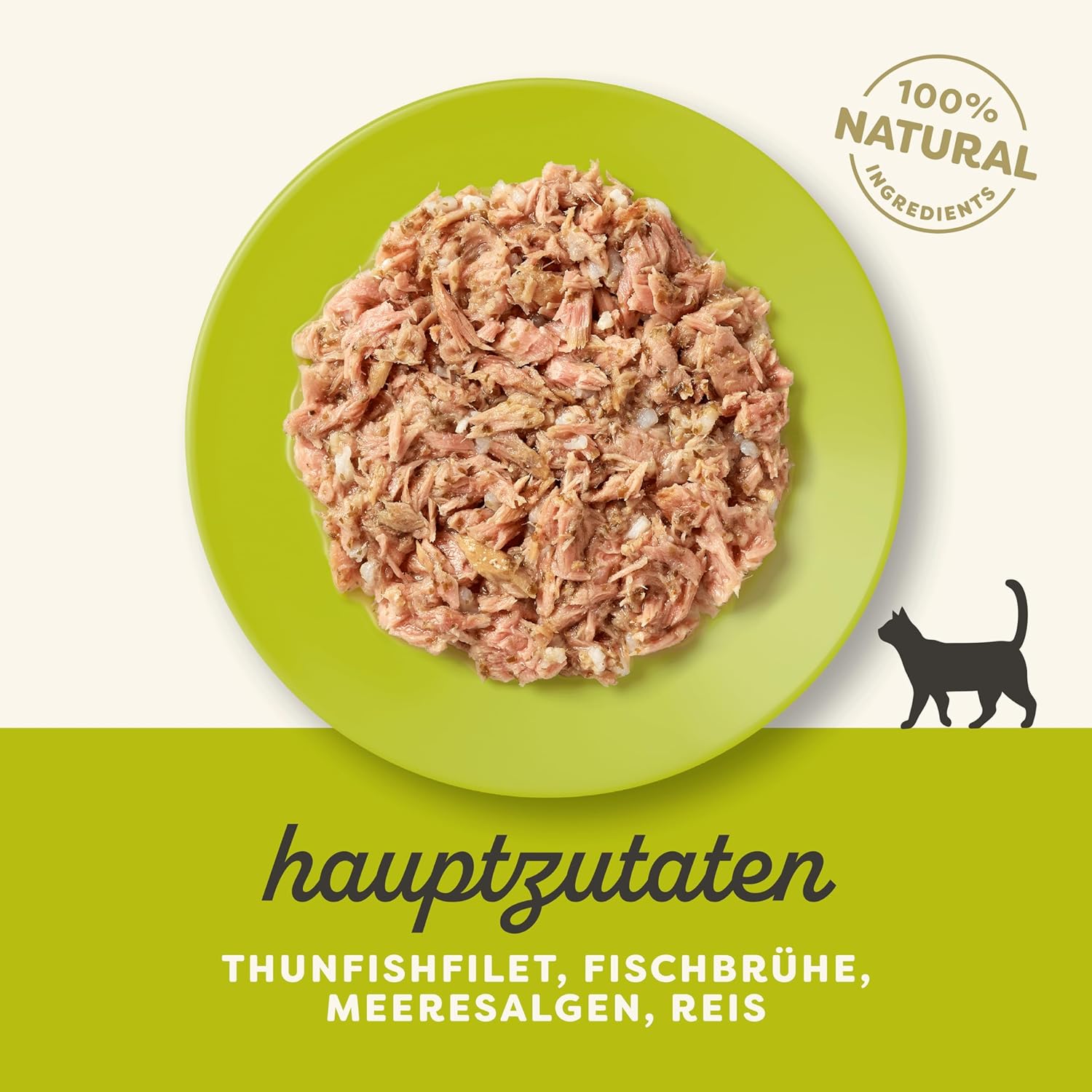 Applaws 100% Natural Thunfischfilet Nassfutter in Brühe für ausgewachsene Katzen - 24 x 70g Dosen