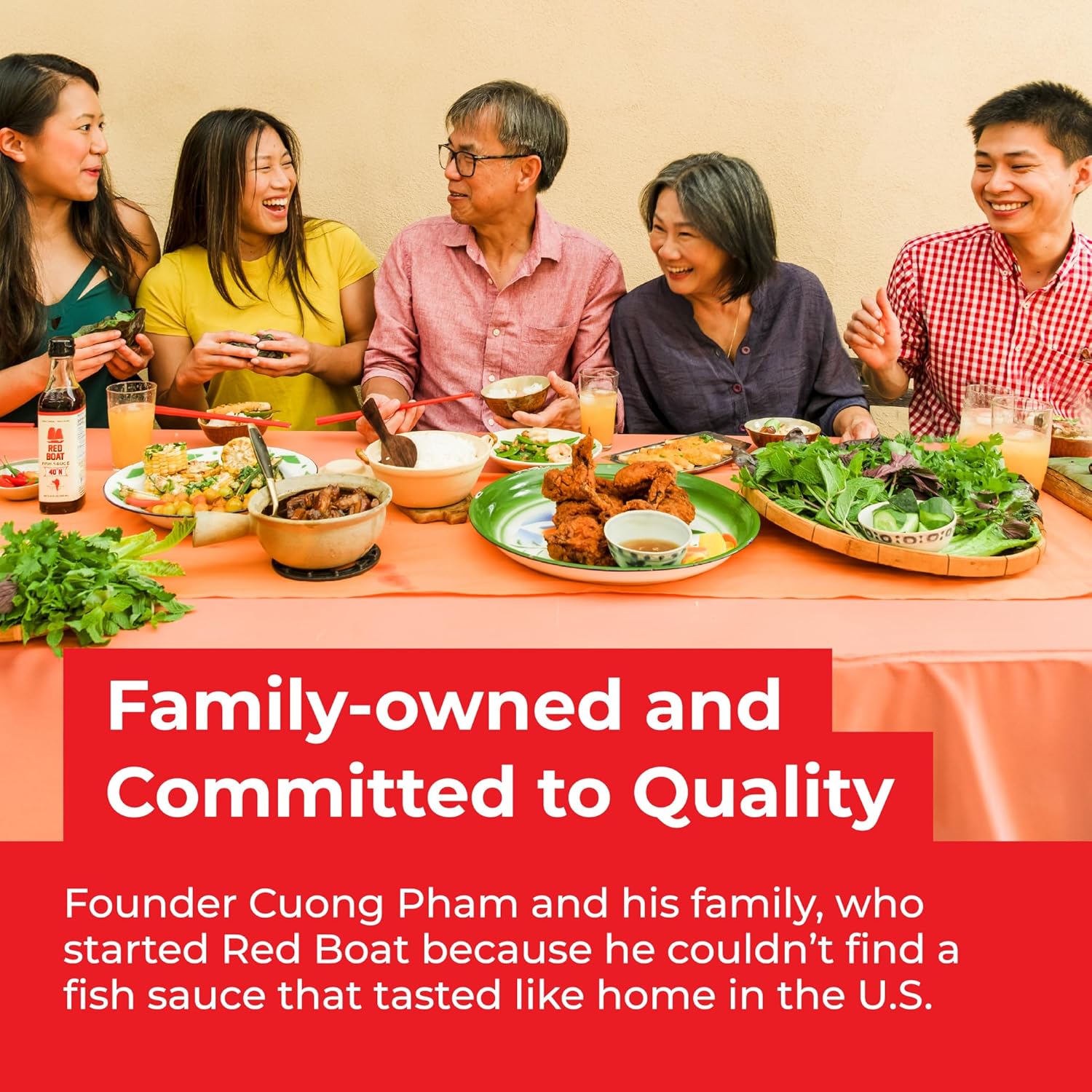 Red Boat Fish Sauce | Premium 40°N Fish Sauce made with just 2 ingredients in Vietnam | Keto, Paleo & Whole 30 | Gluten and Sugar free | 17 fl oz