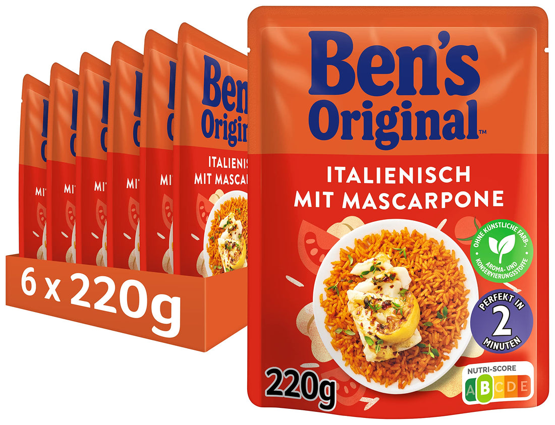 BEN'S ORIGINAL™ Express Reis Mediterran 6 x 220g