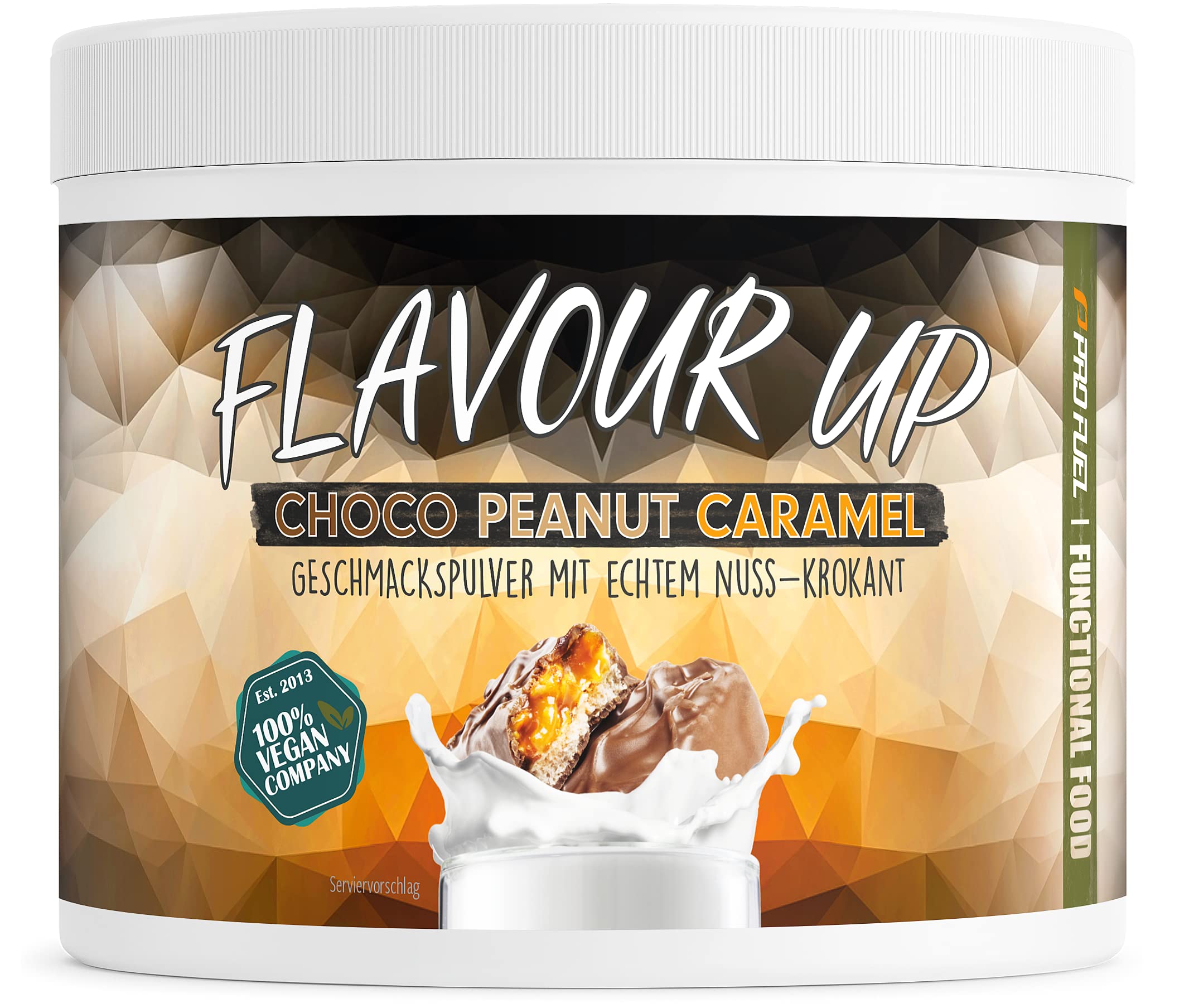 Geschmackspulver MIX PACK mit 8x30g Proben, 8 unglaublich leckere Flavours, nur 8-14 kcal pro Portion, Aroma & angenehme Süße, vielseitig einsetzbar für Lebensmittel & Getränke, FLAVOUR UP