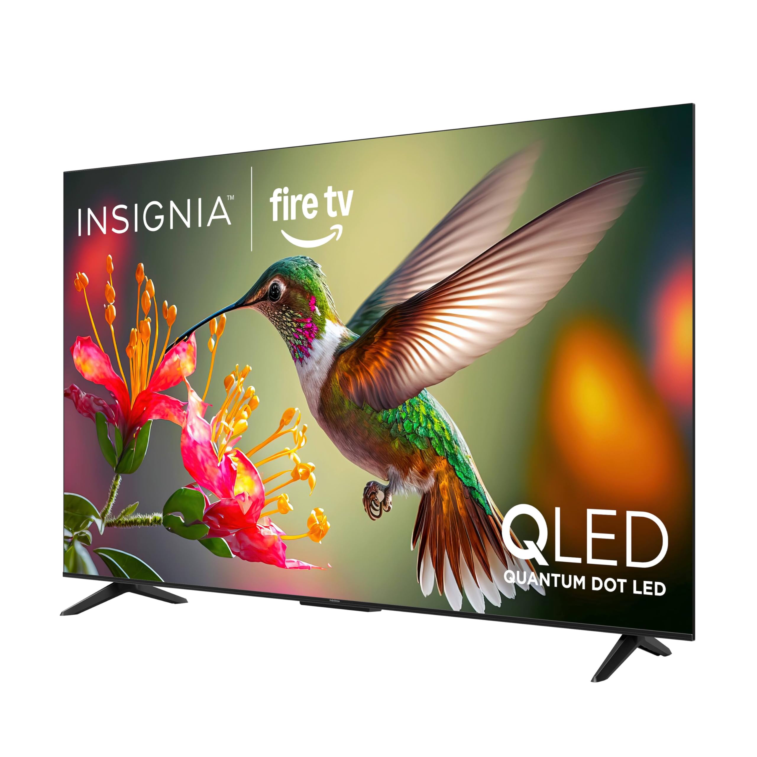 INSIGNIA 65-inch Class QF Series LED 4K UHD QLED Smart Fire TV with Alexa Voice Remote (NS65-UQFL26)