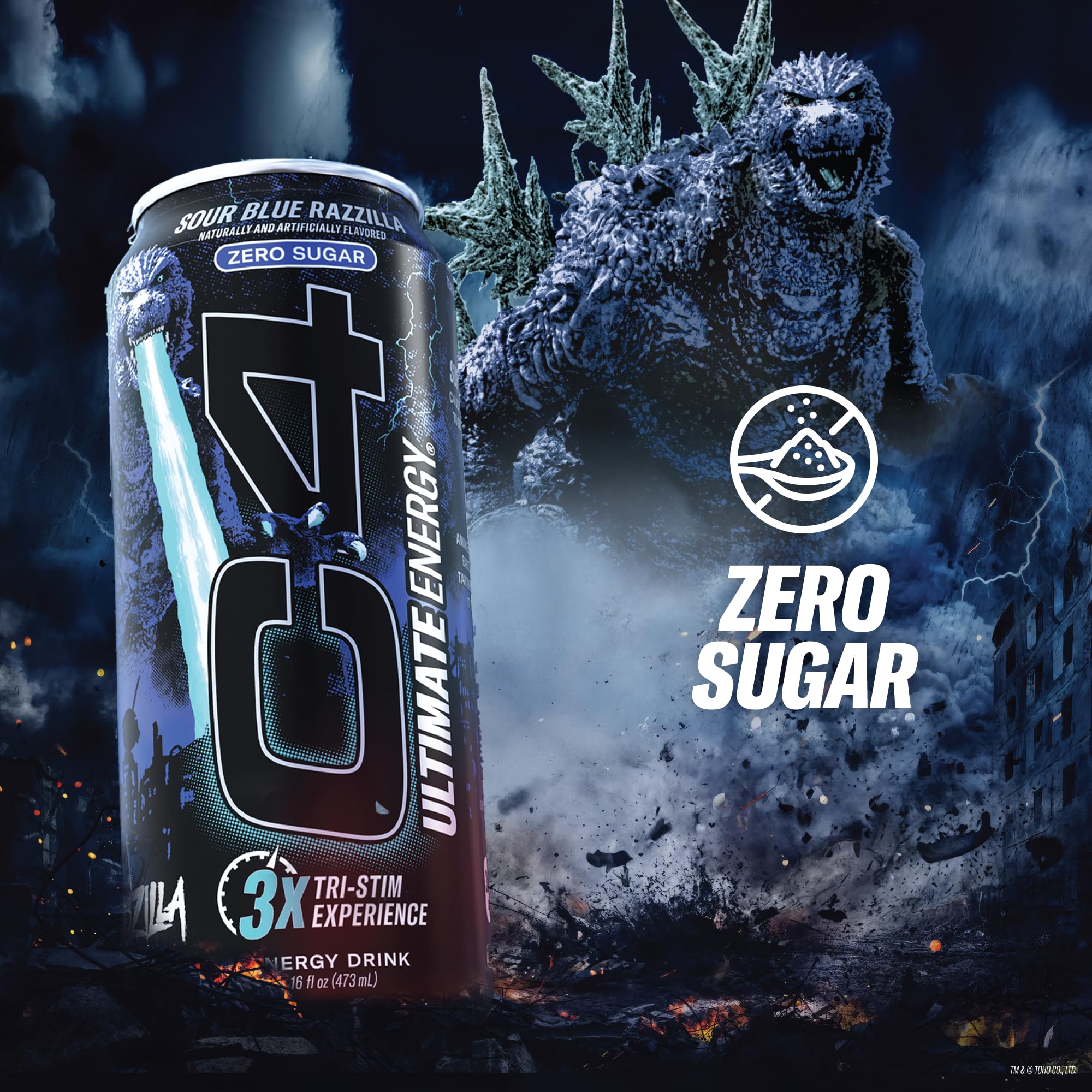 Cellucor C4 Ultimate | Pre Workout Sugar Free Energy Drink | Tri-Stim Experience with 300mg Caffeine + TeaCrine + Dynamine | Fruit Punch | 16oz (Pack of 12)