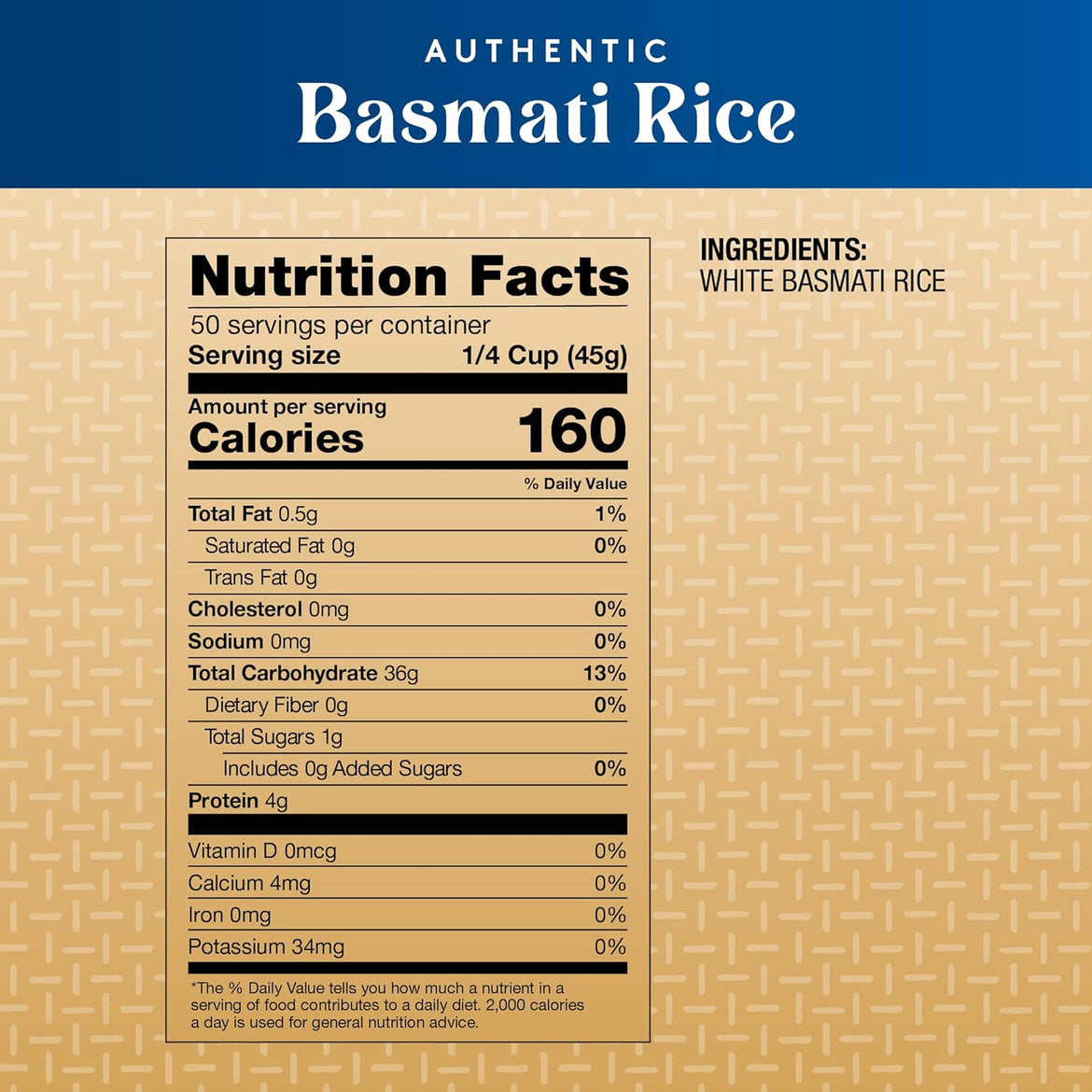 Royal - Naturally Aged Authentic Long Grain Indian White Basmati Rice - 10 Pounds (2 x 5 Pound Bag)