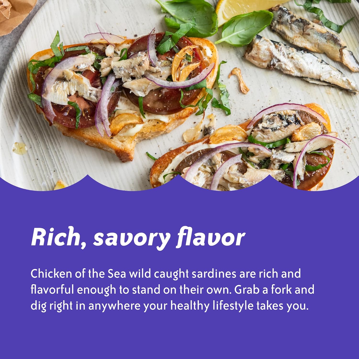 Chicken of the Sea Sardines in Olive Oil, 3.75 oz. (Pack of 18), Wild Caught Canned Sardines, Packaging May Vary