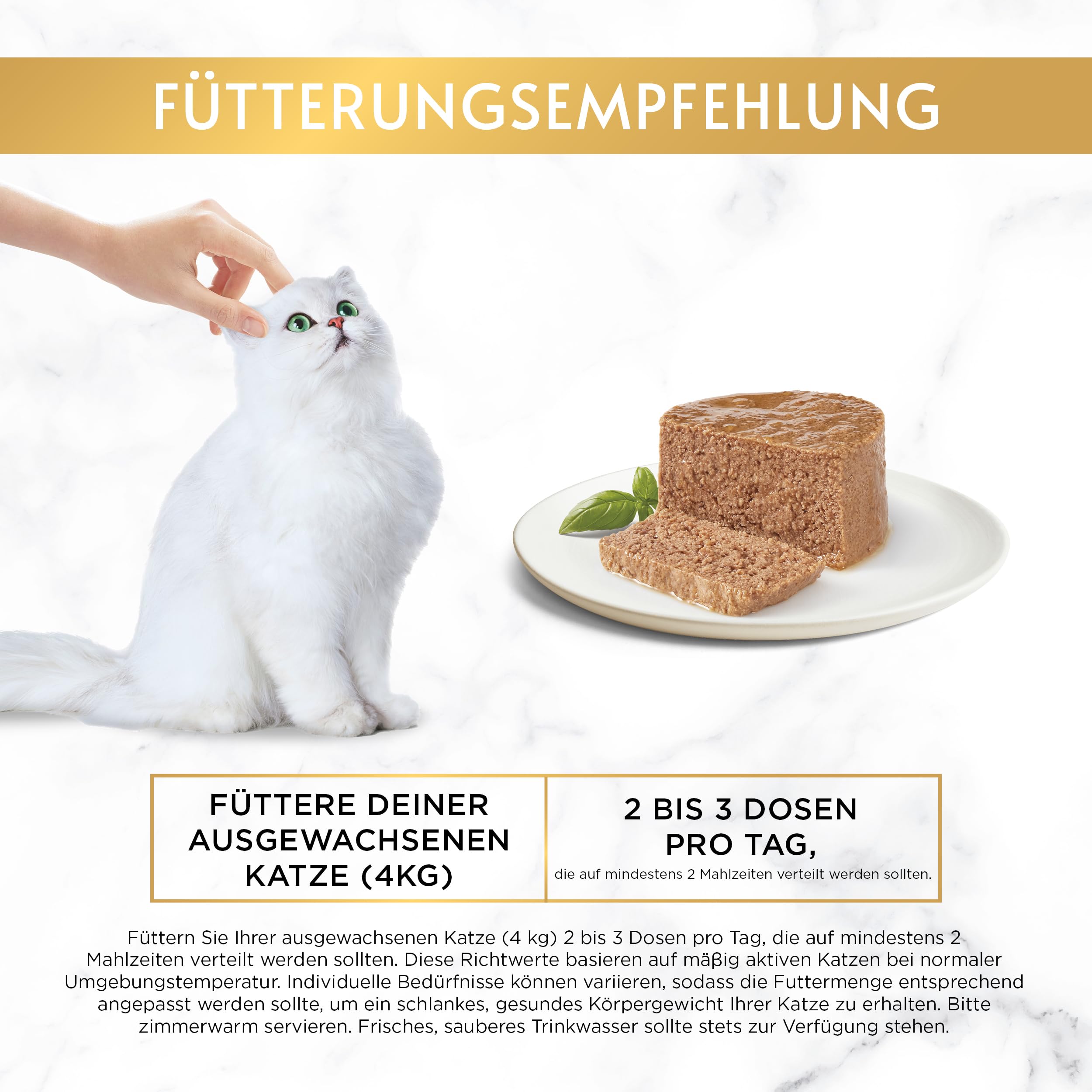 Gourmet Gold Raffiniertes Ragout Katzenfutter nass, Sorten-Mix, 96er Pack (96 x 85g)