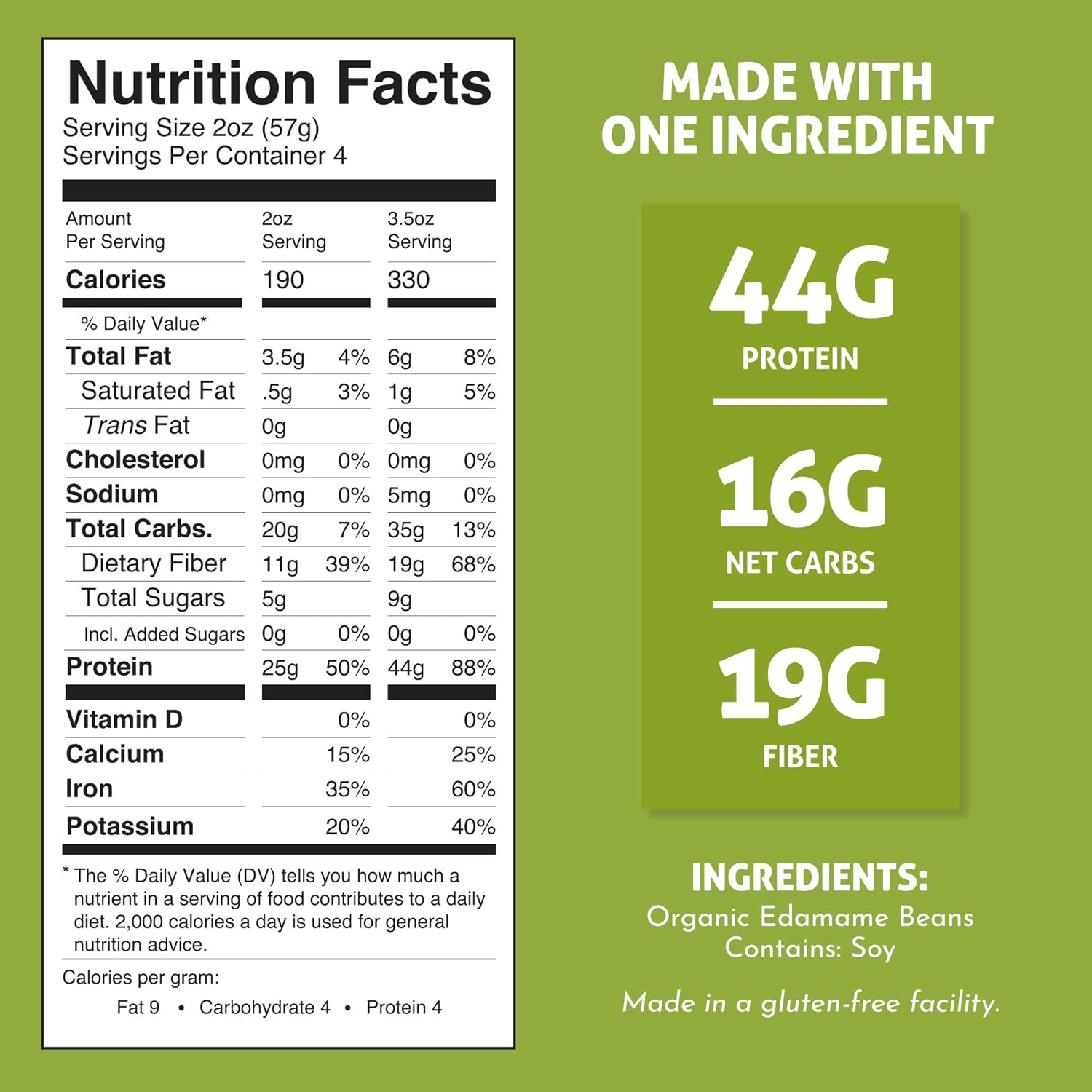 The Only Bean - Soy, Black Bean, and Edamame Spaghetti & Fettuccine - Gluten Free Pasta, Keto Low Carb Pasta Noodles, Protein Pasta, Organic Healthy Noodles, Vegan Pasta - 8 oz (6 Pack) (Variety Pack)