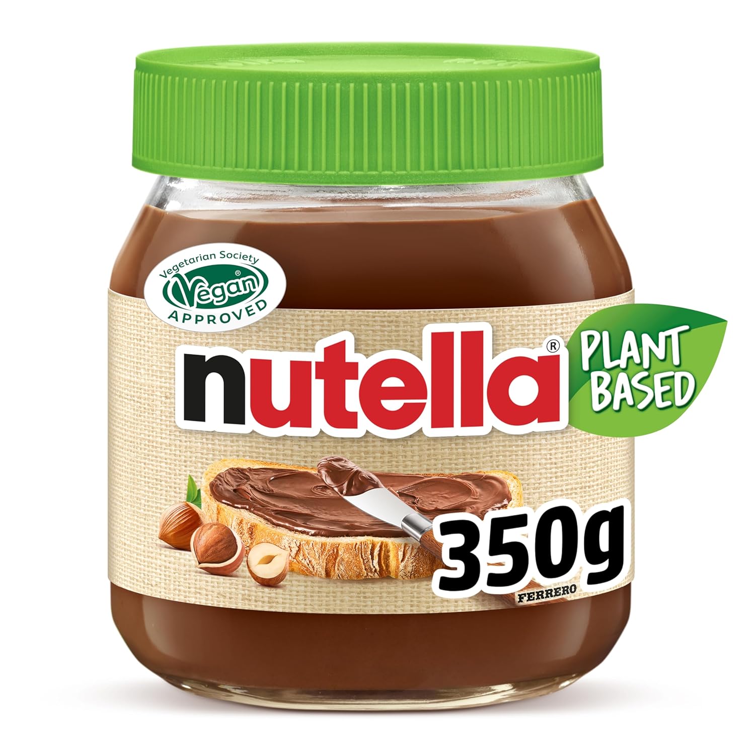 nutella - Nuss-Nougat-Creme, 1 Glas mit 750g, leckere Haselnuss-Schoko-Creme als Aufstrich oder für Rezepte