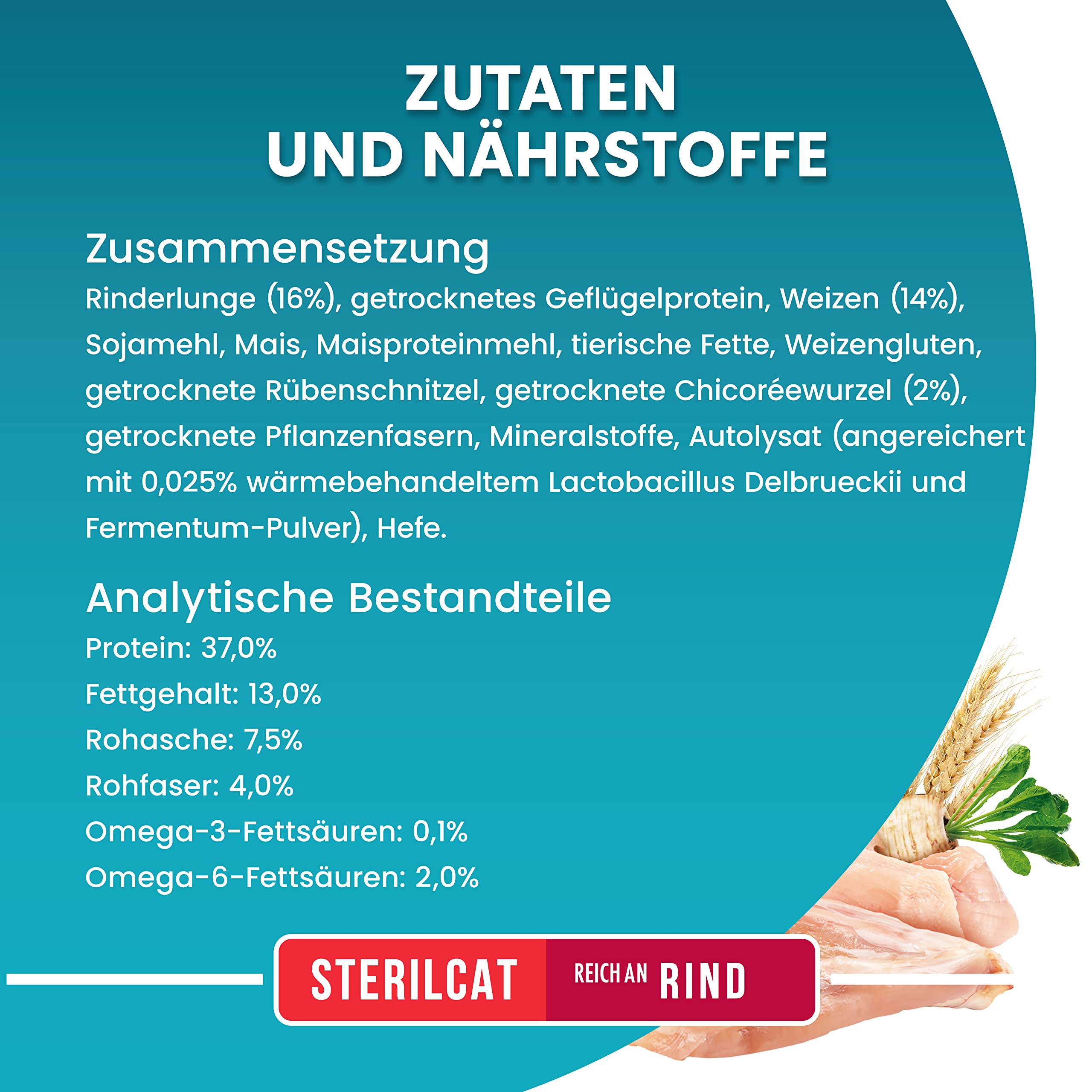 PURINA ONE BIFENSIS STERILCAT Katzenfutter trocken für sterilisierte Katzen, reich an Huhn, 1er Pack (1 x 5, 7kg)