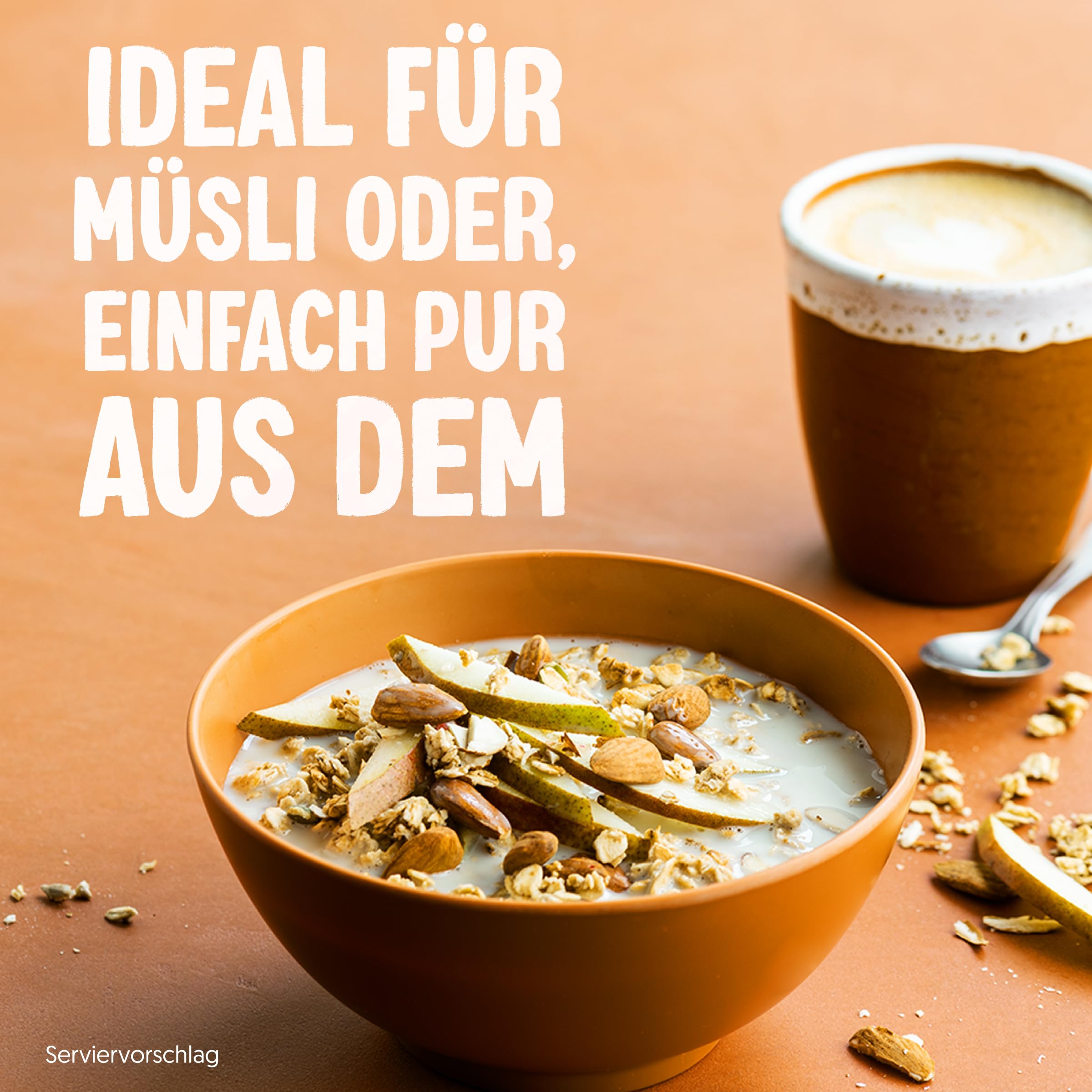 Alpro Mandeldrink Ohne Zucker – Quelle von Calcium und Vitaminen – Zuckerfrei, glutenfrei, fettarm, ohne Laktose, vegan und milchfrei – 8 x 1 L – Haltbar