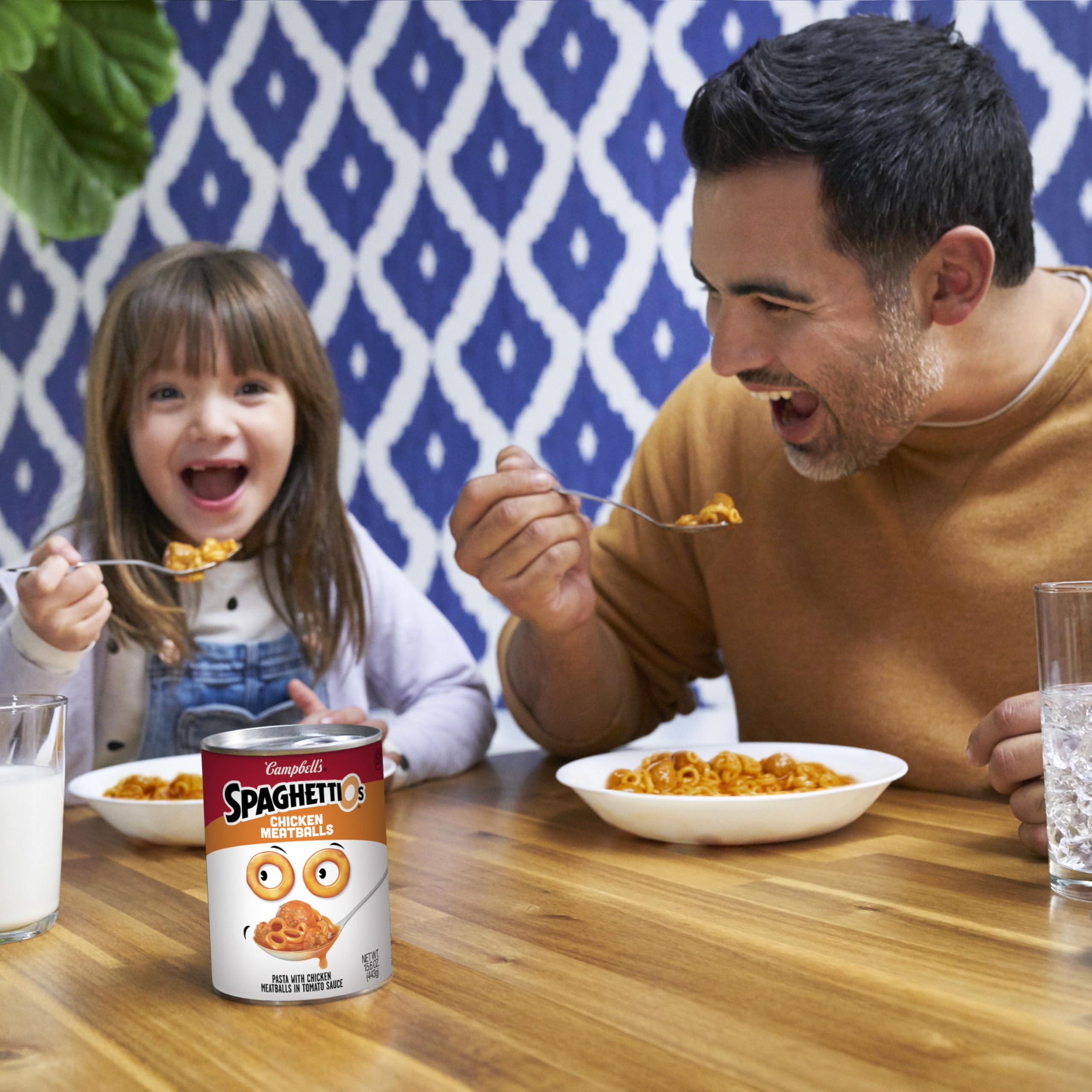 SpaghettiOs Canned Pasta with Meatballs, 15.6 oz Can (12 Pack)