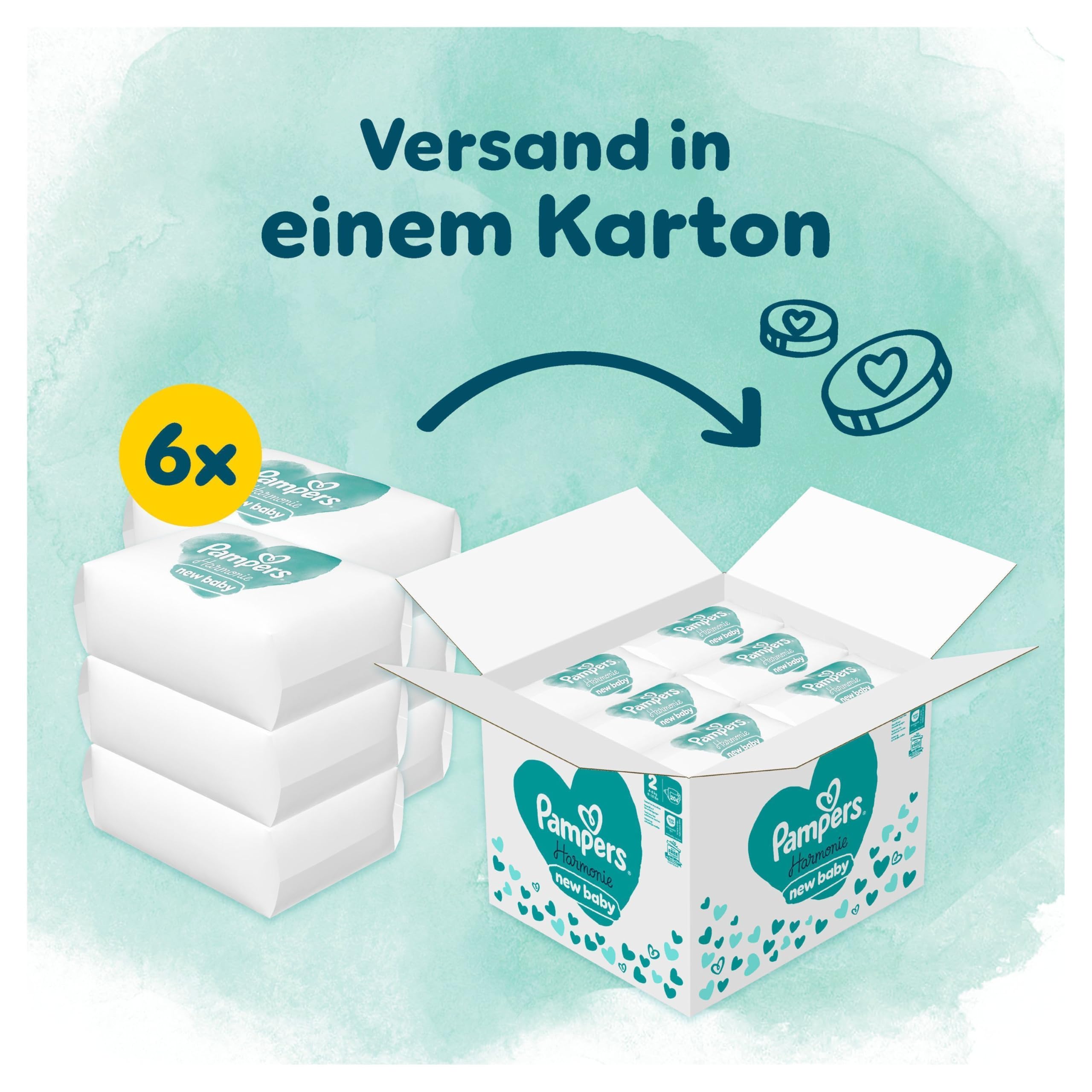 Pampers Premium Protection Größe 5, 152 Windeln, 11kg-16kg, unser Nr. 1 Haut- und Auslaufschutz