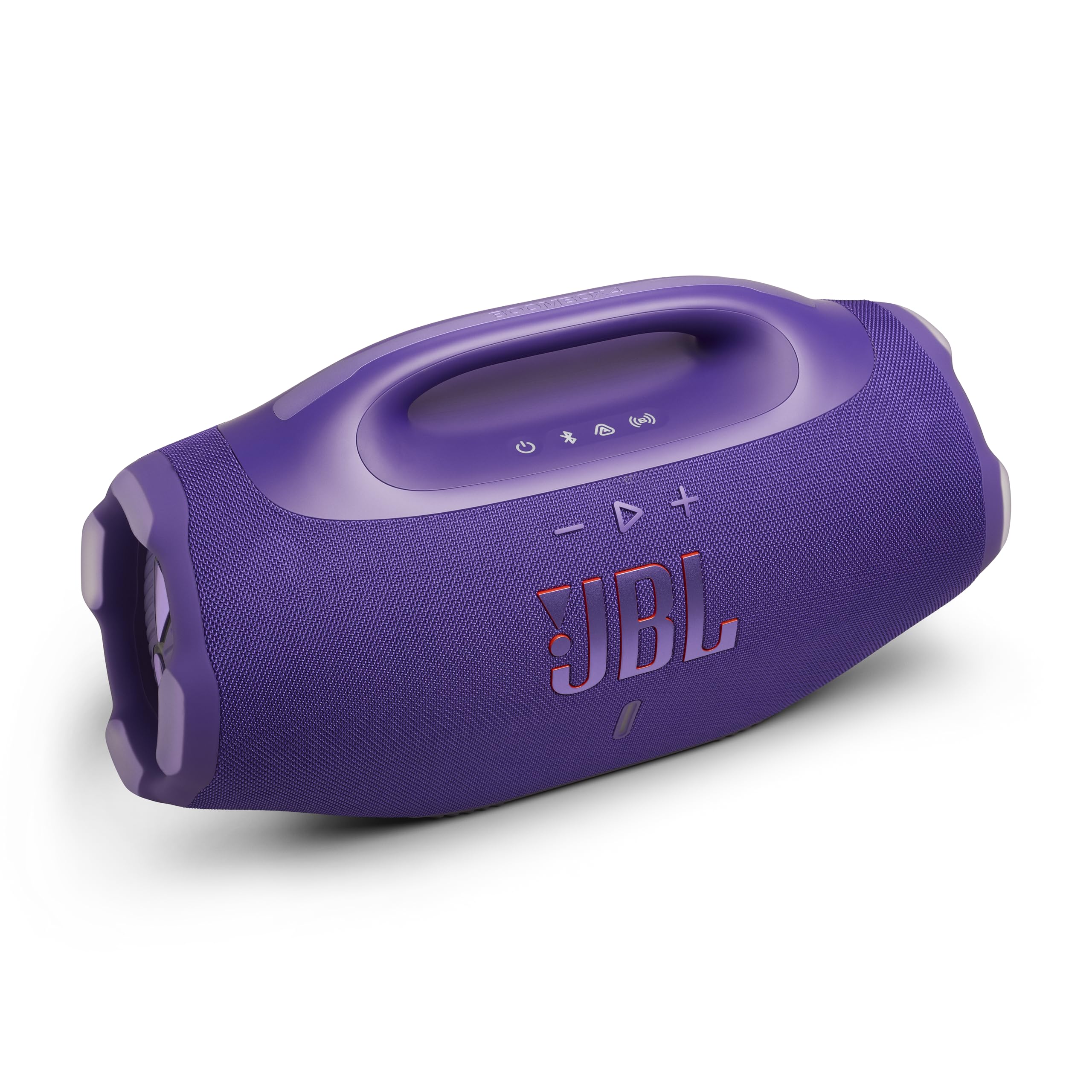 JBL Boombox 4 - Most Powerful Portable Waterproof Speaker with Massive Pro Sound, Up to 34 Hours of Playtime, & Multi-Speaker Connection by Auracast™ (Black)