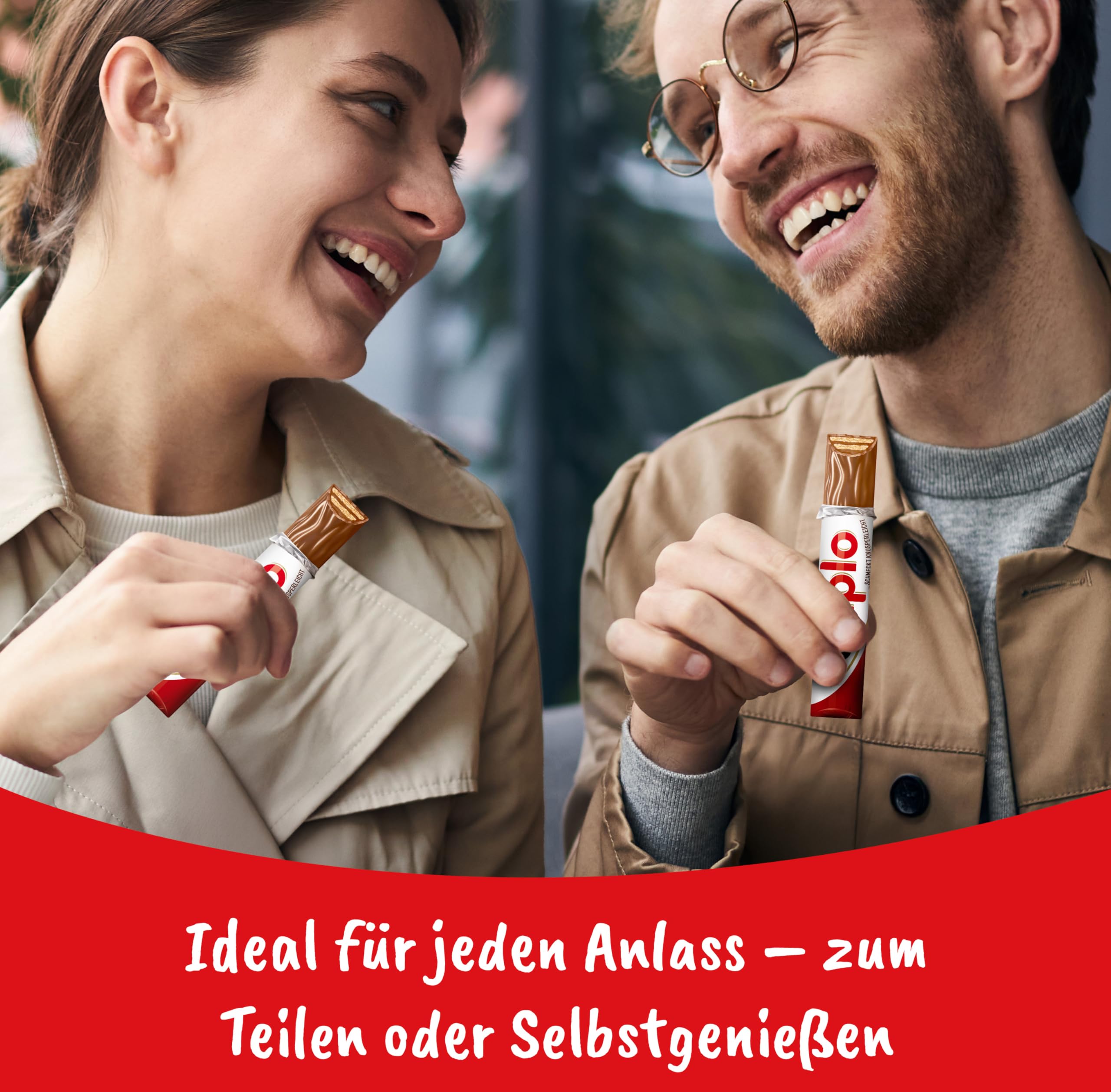 Duplo – Schokoriegel mit feiner Nugatcreme, knuspriger Waffel & zarter Vollmilchschokolade – Schmeckt knusperleicht – 1 Packung mit 10 Einzelriegeln (10 x 18,2 g)
