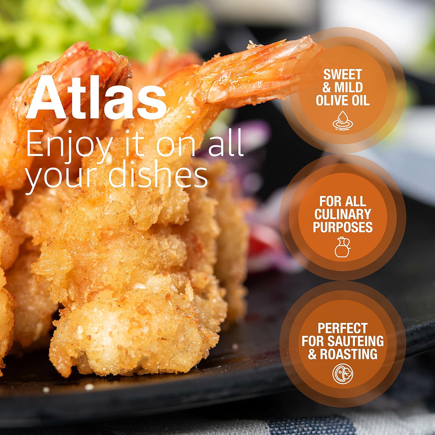 Atlas 1 LT Cold Press Extra Virgin Olive Oil with Polyphenols from Morocco | Newly Harvested Unprocessed from a Single Family Farm | Moroccan Organic EVOO Trusted by Award-Winning Chefs