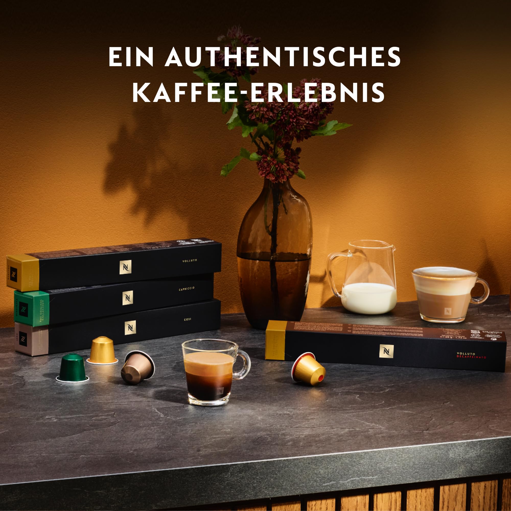 NESPRESSO ORIGINAL Ispirazione Italiana Auswahl 100 Kaffeekapseln | Arabica & Robusta Kaffee | Mittlere bis dunkle Röstung