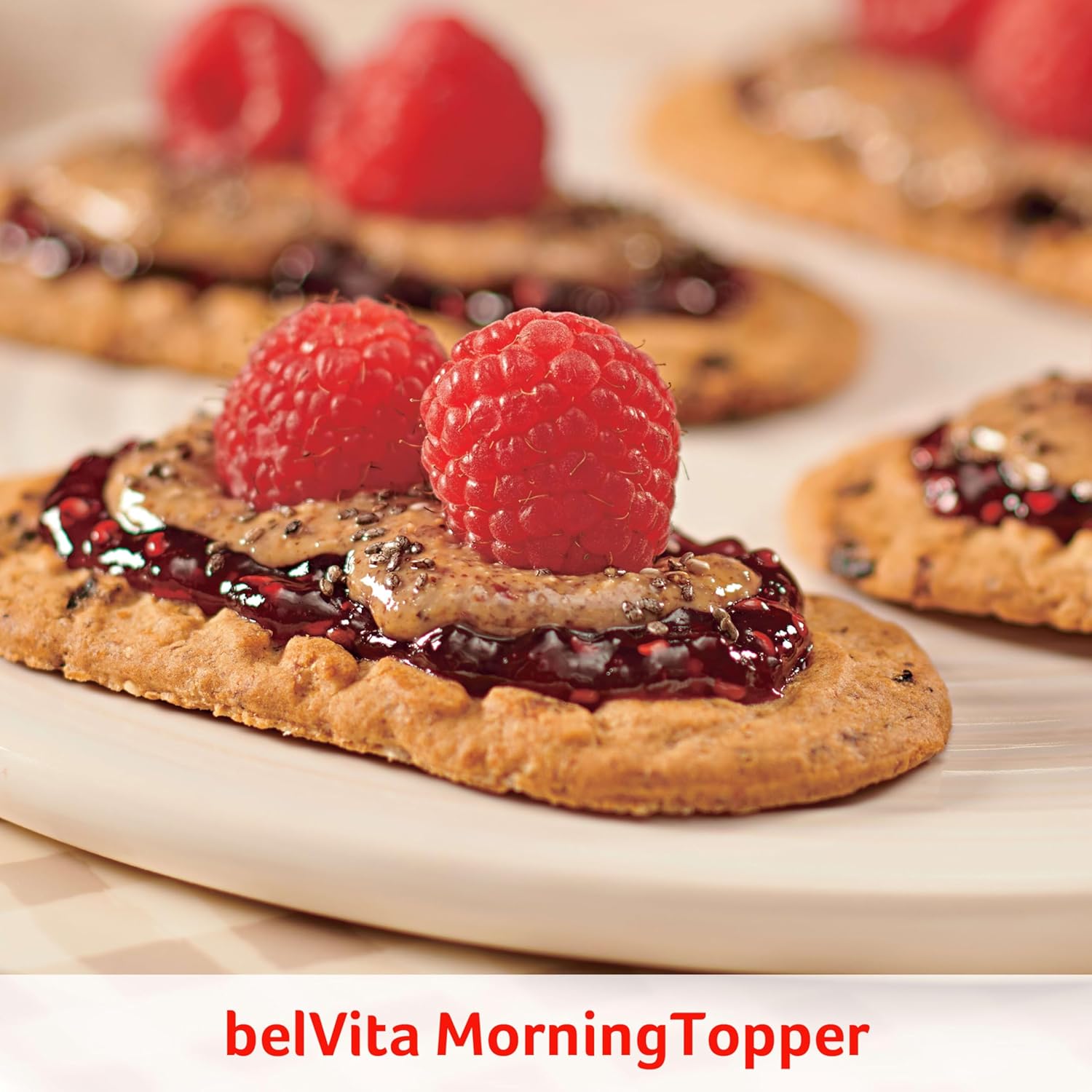 belVita Breakfast Biscuits, Cranberry Orange, 30 Total Packs, 6 Boxes (4 Biscuits Per Pack)