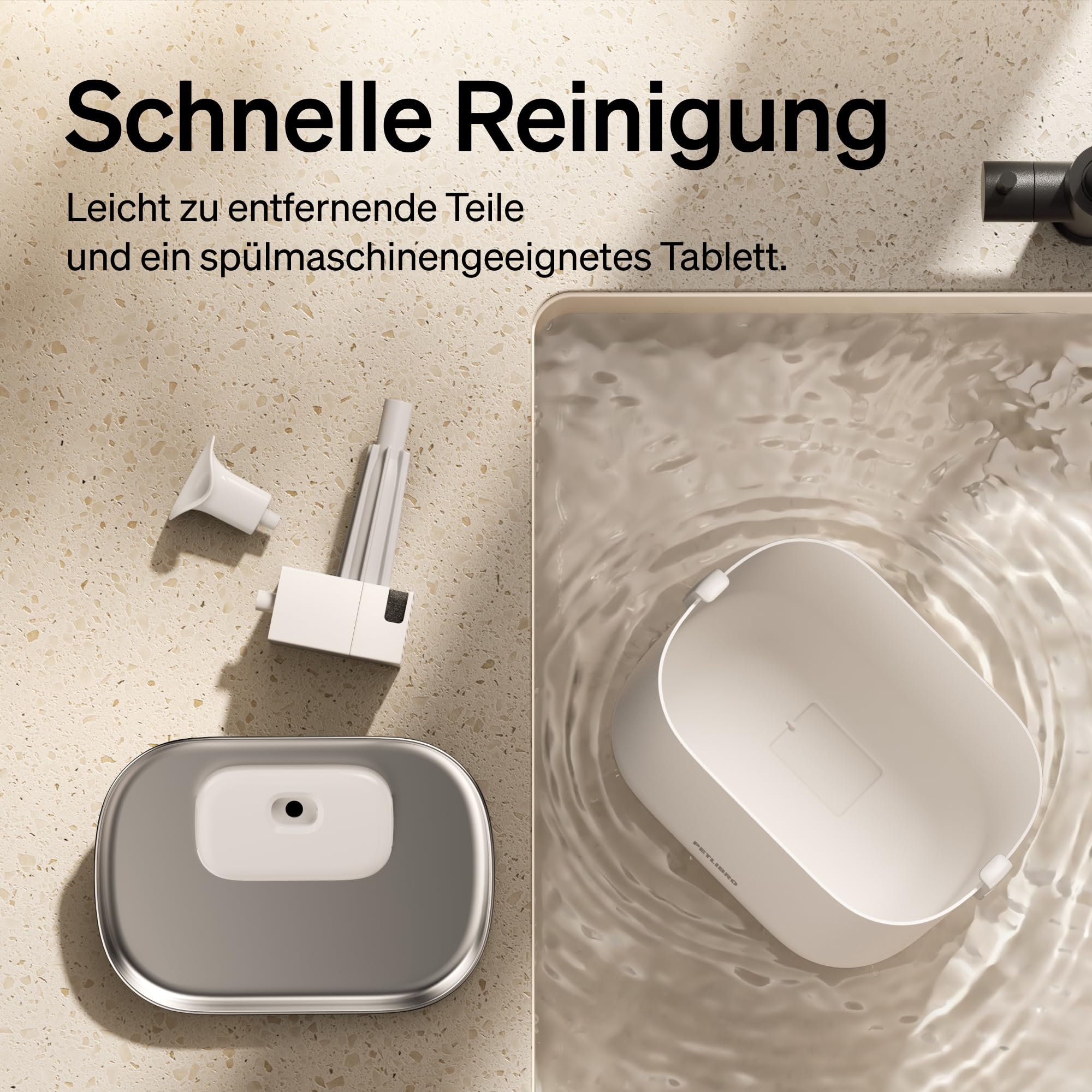 PETLIBRO Filter Katzenbrunnen 8er Pack für Dockstream Trinkbrunnen für Katze PLWF005, PLWF115, PLWF105, PLWF305, 4-Monats-Set Ersatzfilter für Katzentrinkbrunnen