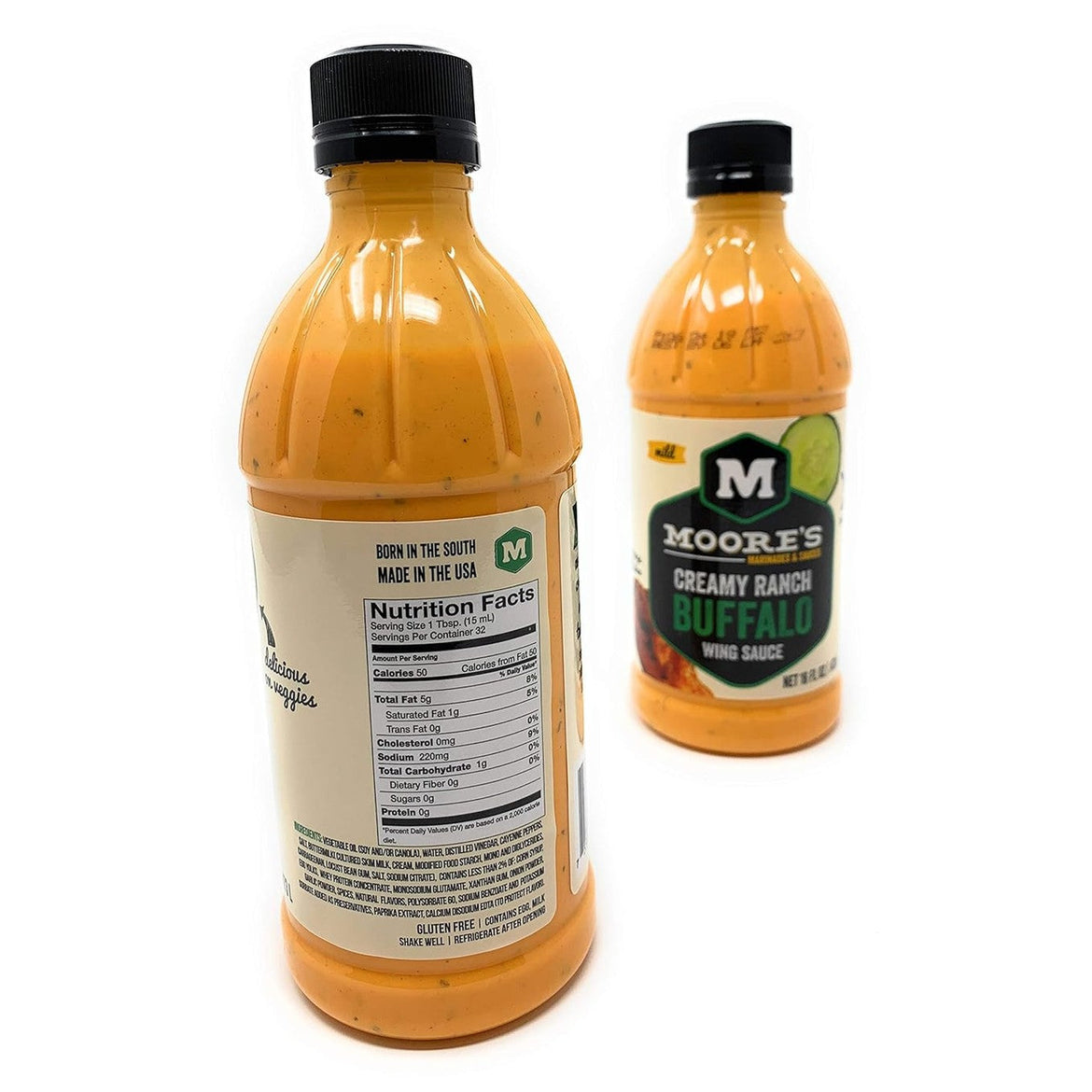 Moore Sauce Buffalo Wing Ranch, Pack of 2