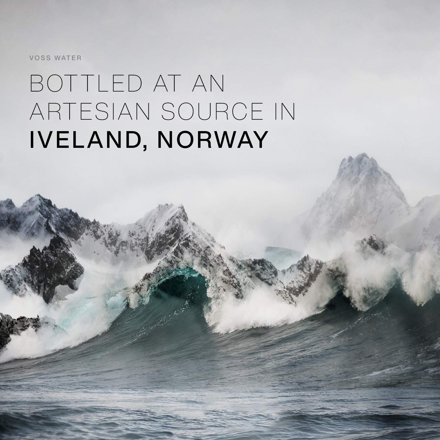 Voss Artesische Lime Mint Sparkling nach Honig Wasser (375 ml) Glas Flasche – 12 Pack