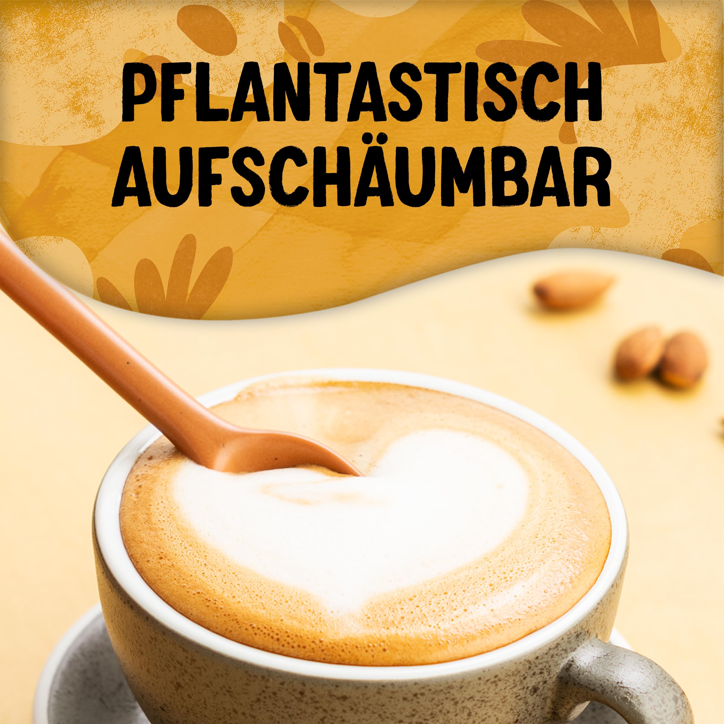Alpro Barista Kokos – Zum Aufschäumen – 100 Prozent pflanzlich, vegan und milchfrei – Von Natur aus laktosefrei – Reich an Calcium und Vitaminen – 8 x 1 L