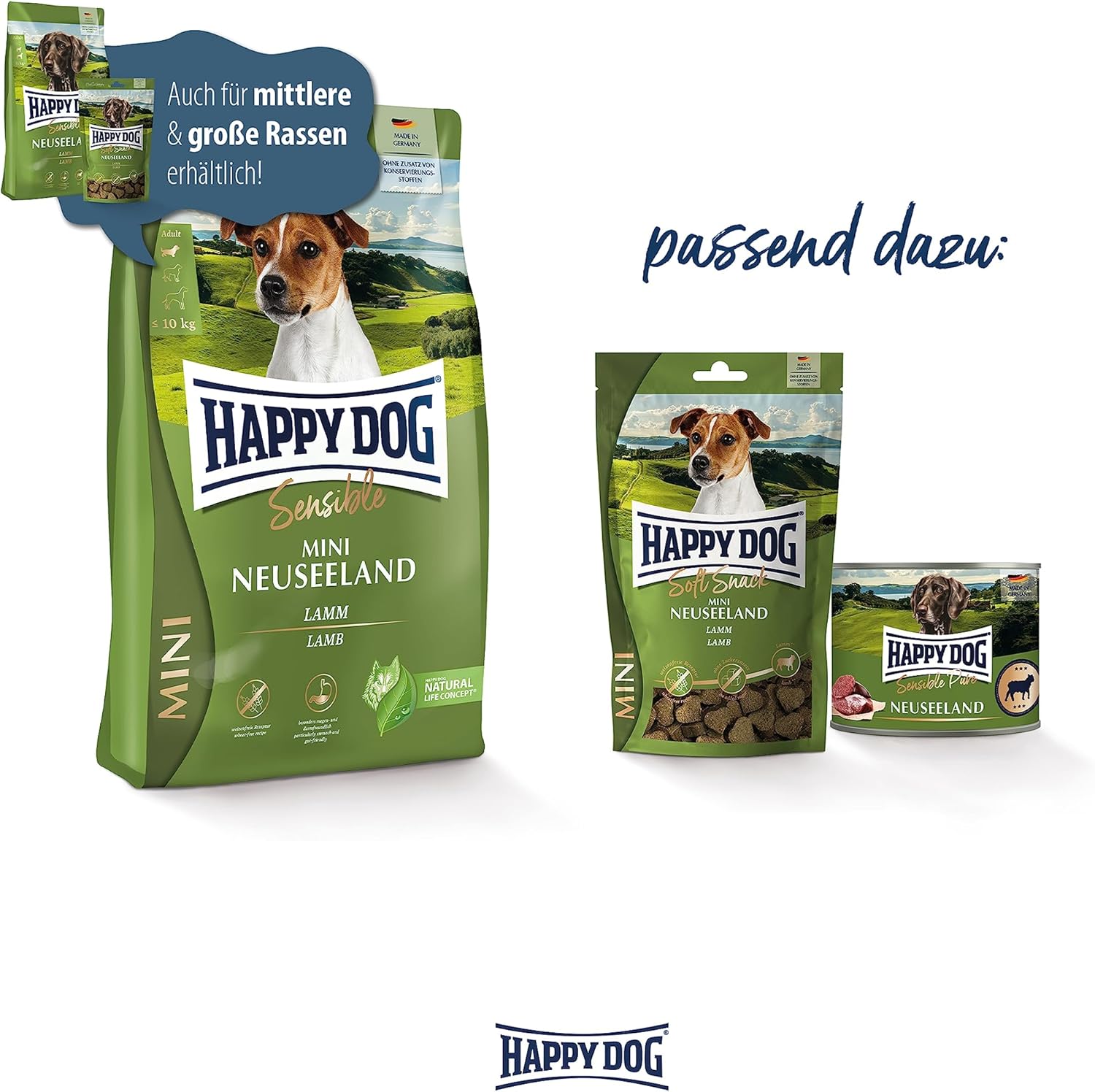 Happy Dog Sensible Mini Montana 4 kg