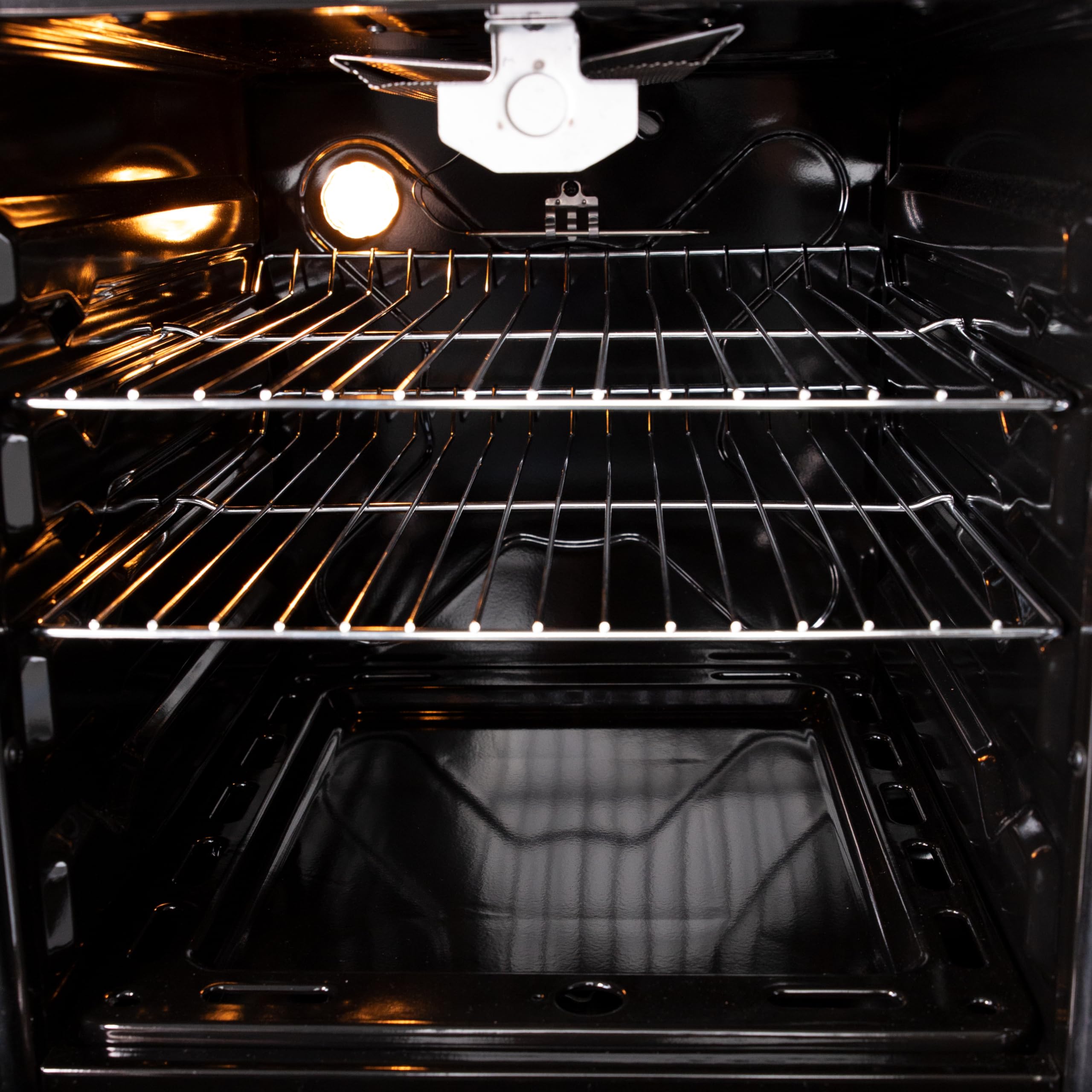 Avanti Gas Range Oven, Compact Freestanding Design, 4 Sealed Burners with Electronic Ignition, 2.1 Cu.Ft. Capacity Features Framed Glass Door Storage Drawer Broiler and Accessories, 20-Inch, White