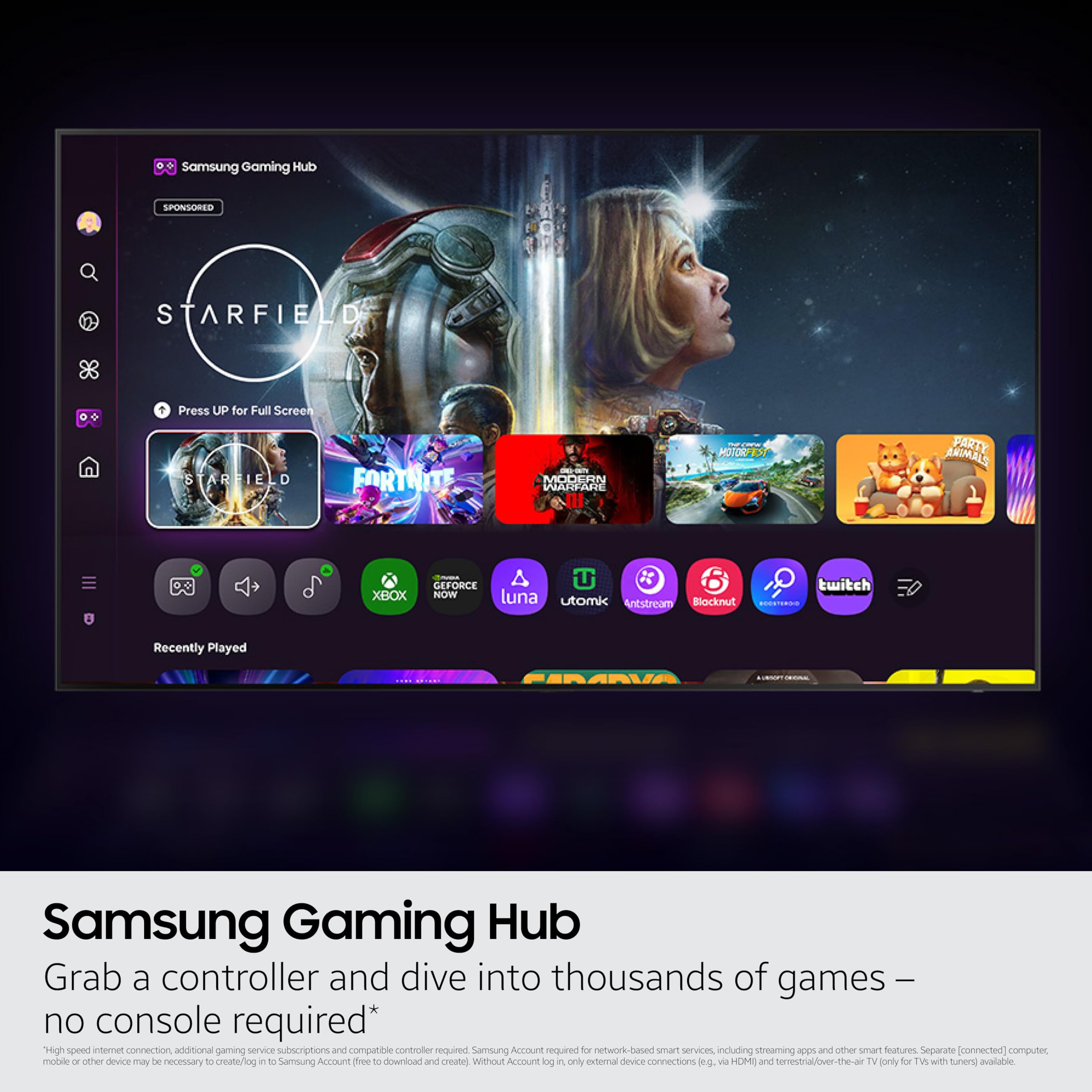 Samsung 32-Inch Class QLED Q8F 4K UHD Smart TV (2025 Model) Q4 AI Processor, 100% Color Volume with Quantum Dot, AirSlim Design, Endless Free Content, Samsung Vision AI, Alexa Built-in