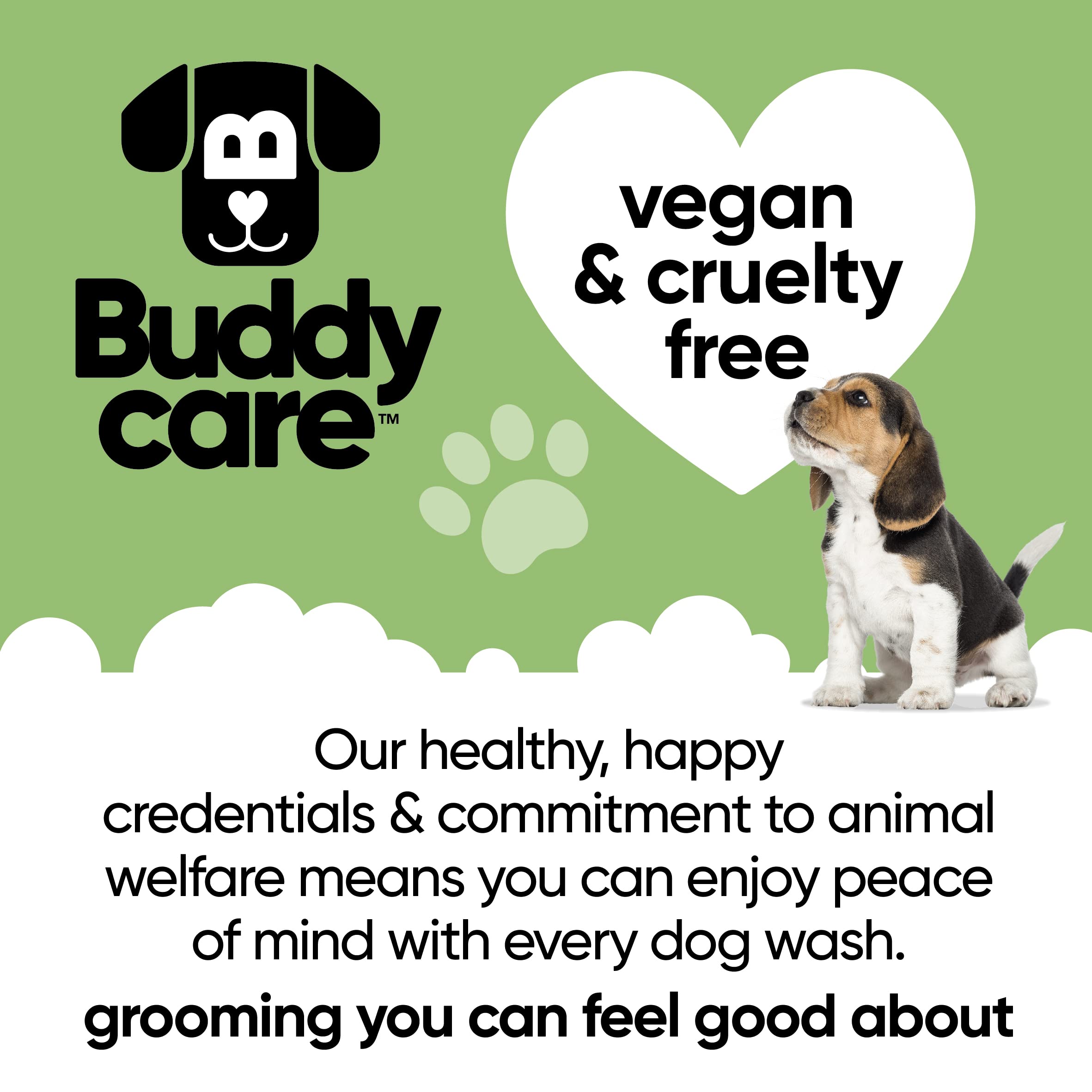 2in1 Hundeshampoo und Conditioner von Buddycare (500ml) - Praktisches Hundeshampoo langhaar und welpen Shampoo Mit Aloe Vera und Pro-Vitamin B5 Rückfettendes Shampoo Für Alle Hunderassen