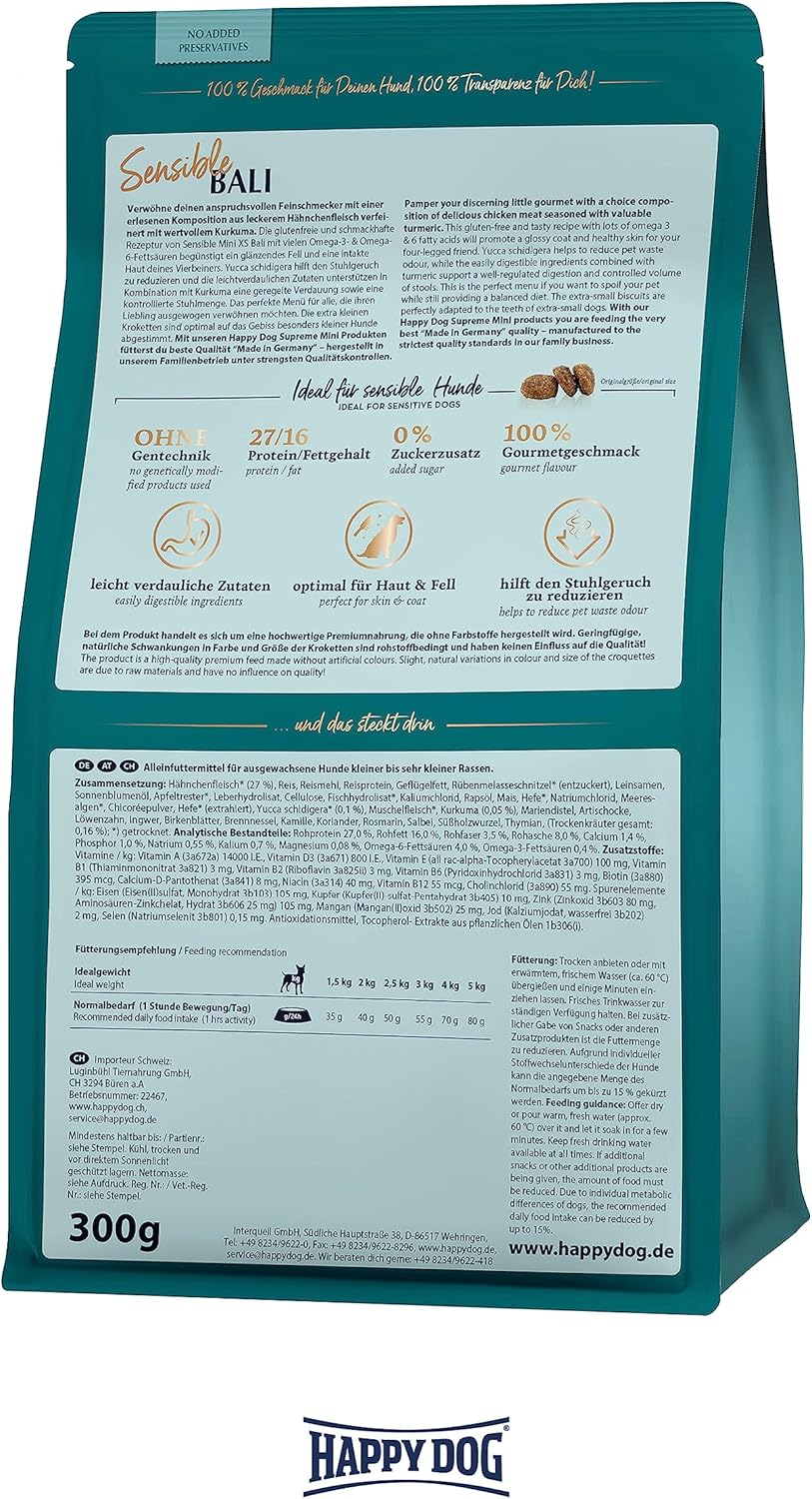 Happy Dog Sensible Mini Montana 4 kg