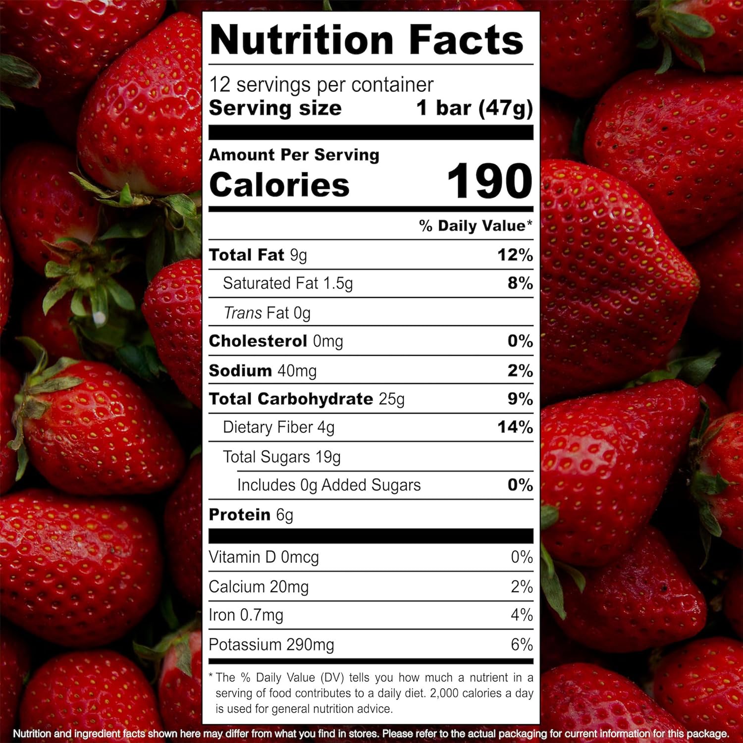 JONESBAR Organic Plant-Based Protein Bars | Peanut Butter and Jelly | Fruit & Nut Bar, Kosher, Gluten-Free, Breakfast Bars, School Snacks, Vegan Snack & Healthy Snacks for Adults and Kids (Pack of 12)